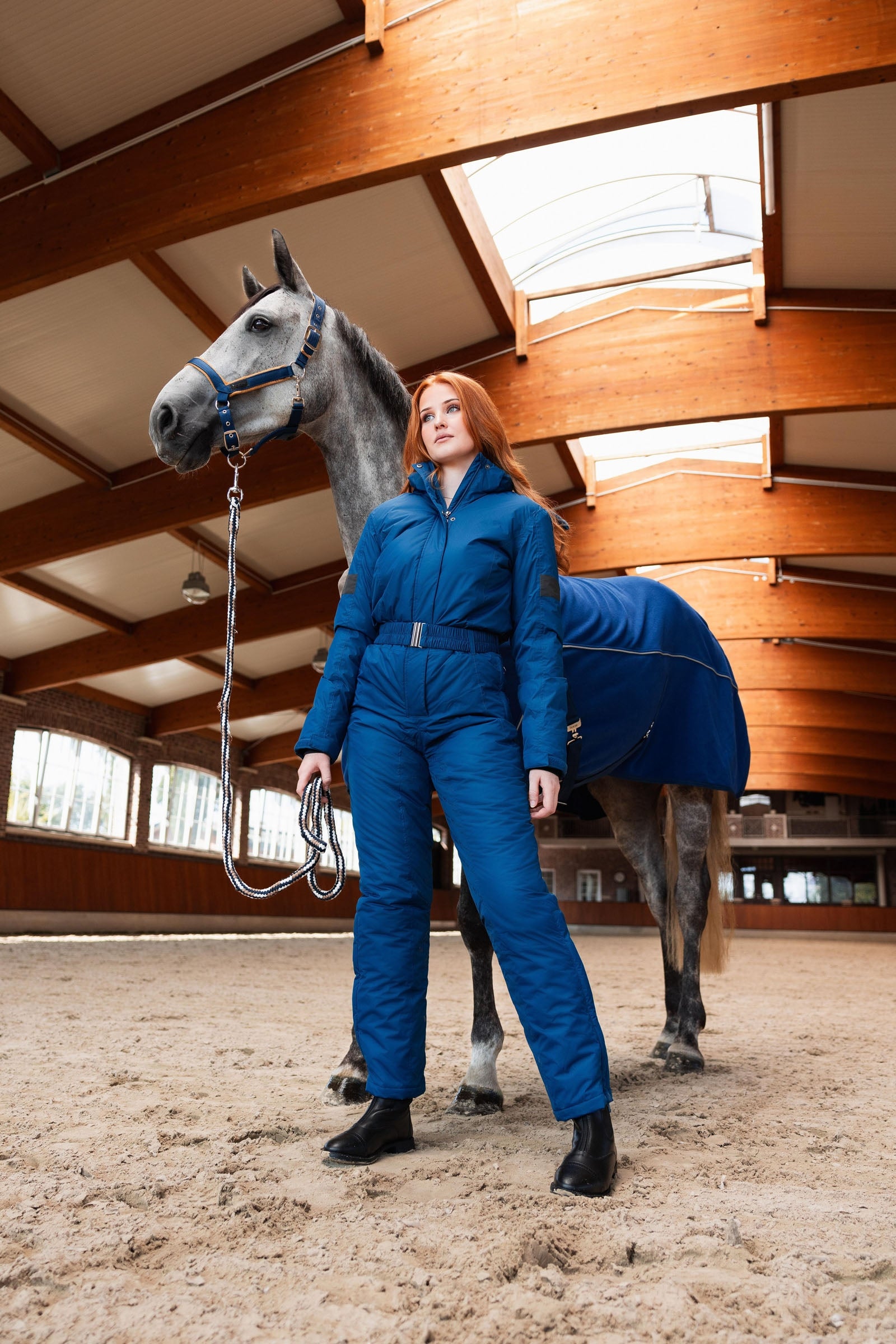 Horze Delémont Fleece cooler Horse Rugs