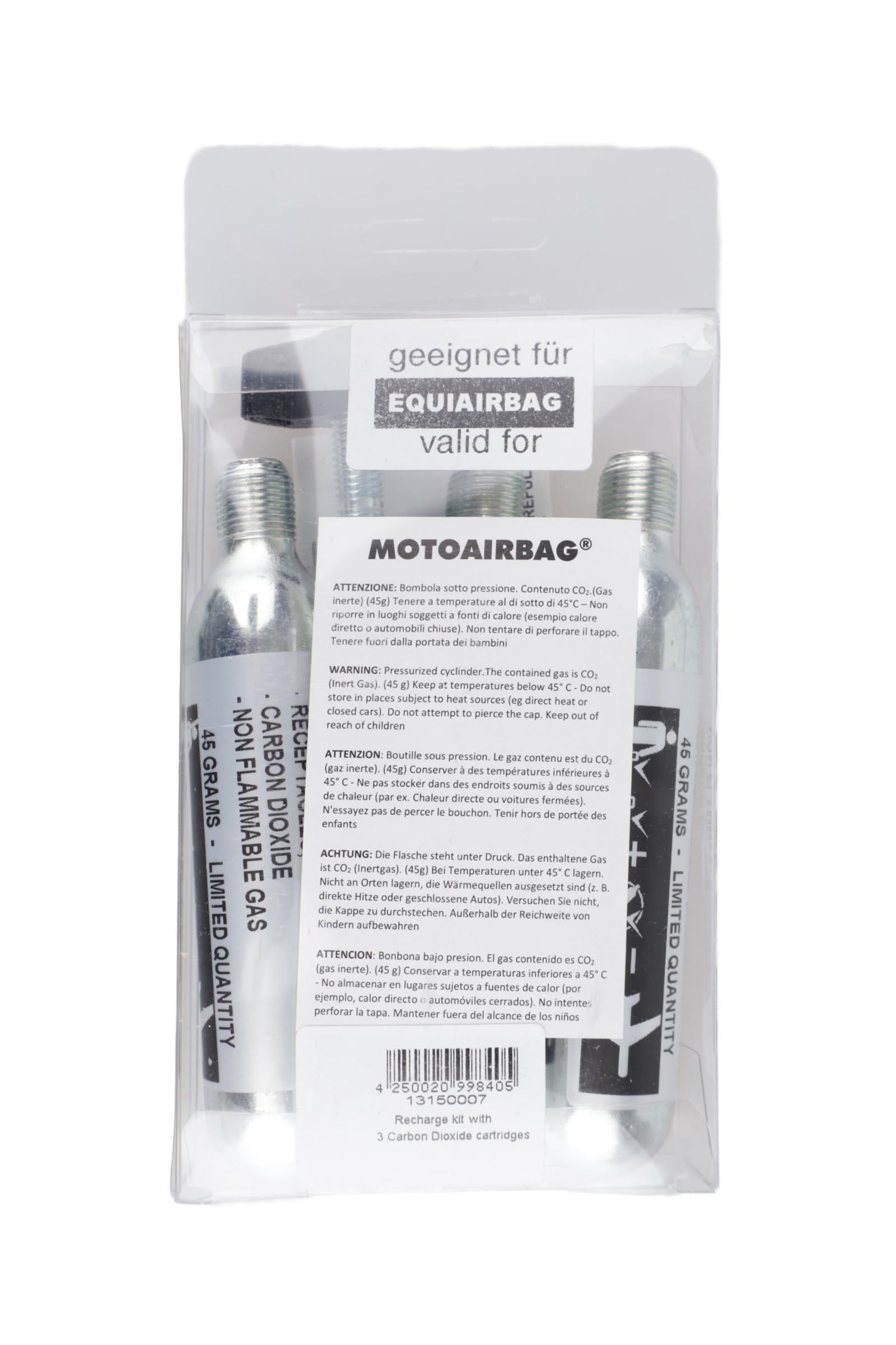 USG EquiAirbag® Recharge Kit (Incl. 3 Catridges, Tool & Manual) Safety Equipment