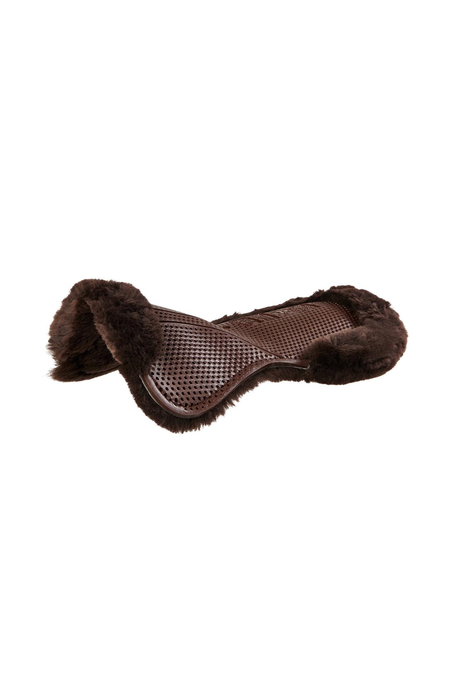 Acavallo Gel Pad Sklisikker Classic med lammeskinn flat Sjabraker