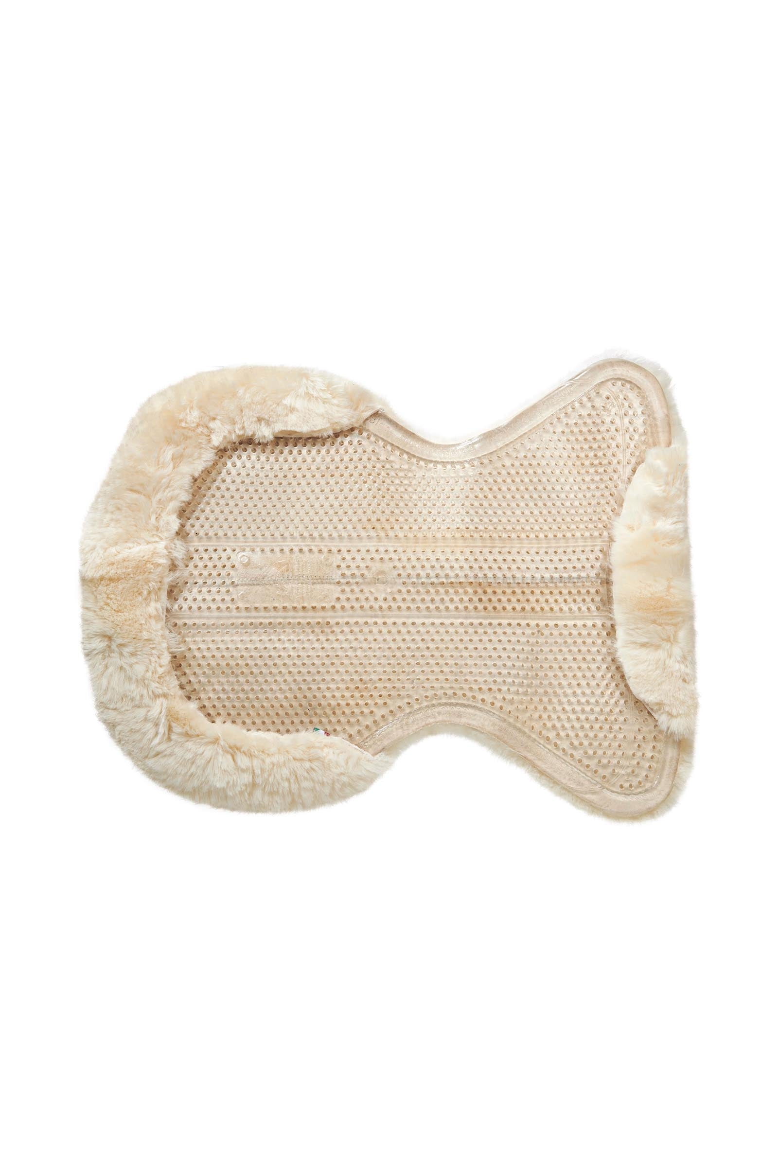 Acavallo Gel Pad Non-Slip Classic With Sheepskin Flat Saddle Pads