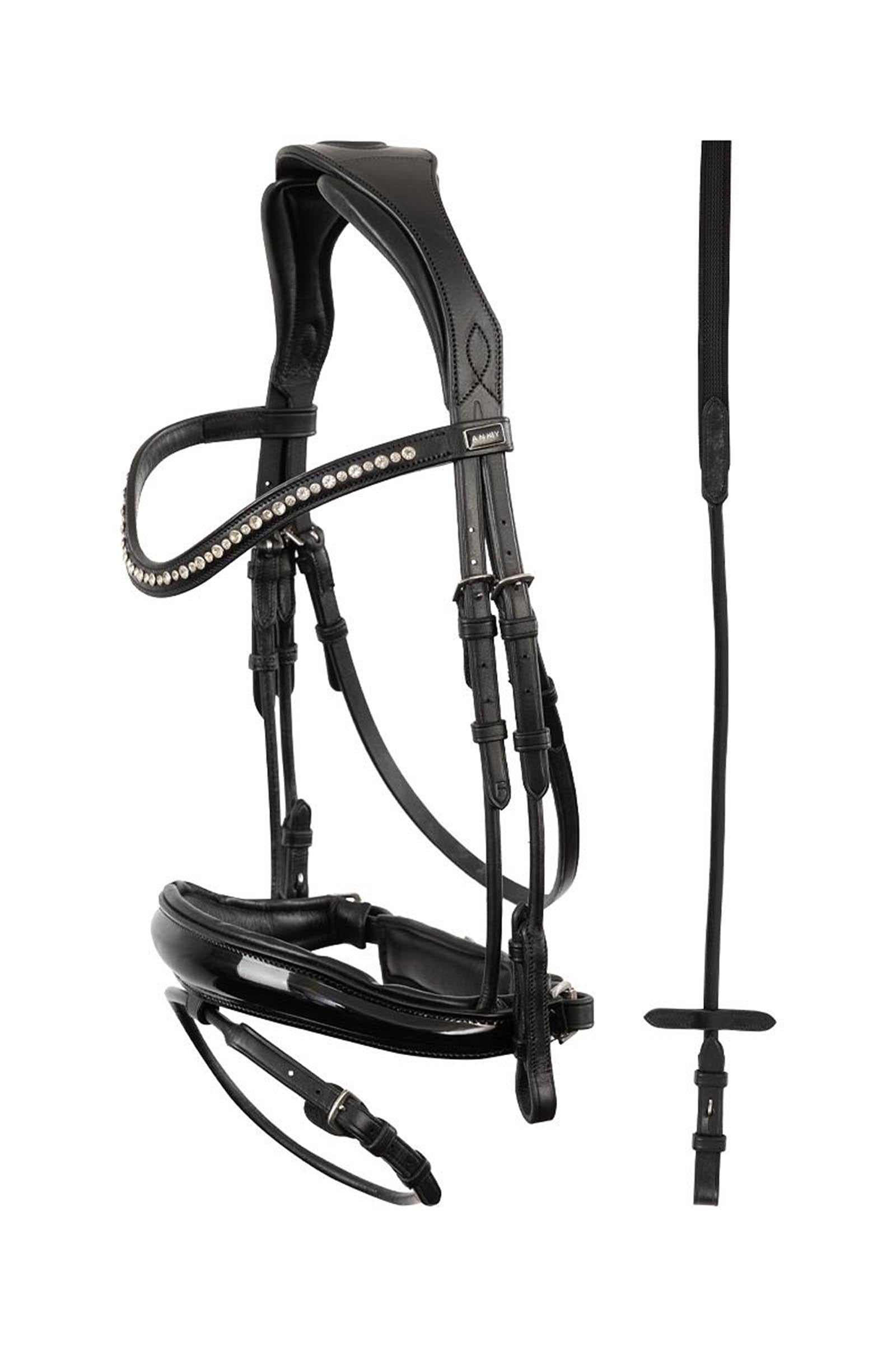 Anky ANKY Anatomic Comfort Fit Bridle With Pull Back Double Hodelag & Tøyler
