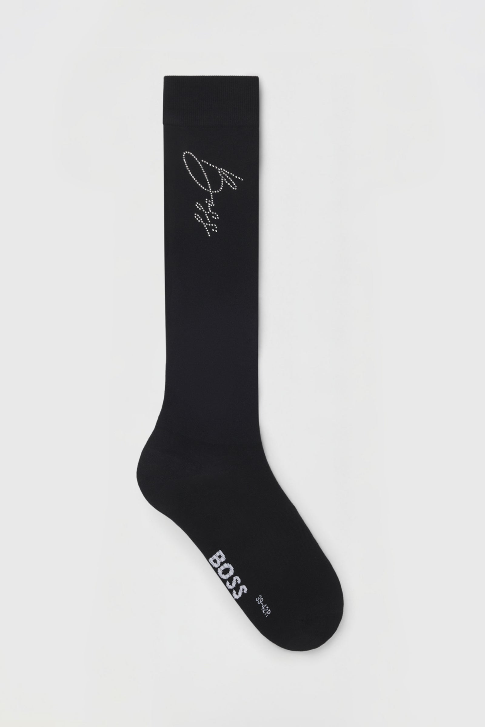 BOSS Equestrian Boss Sally Sokker med rhinestone-logo Sokker