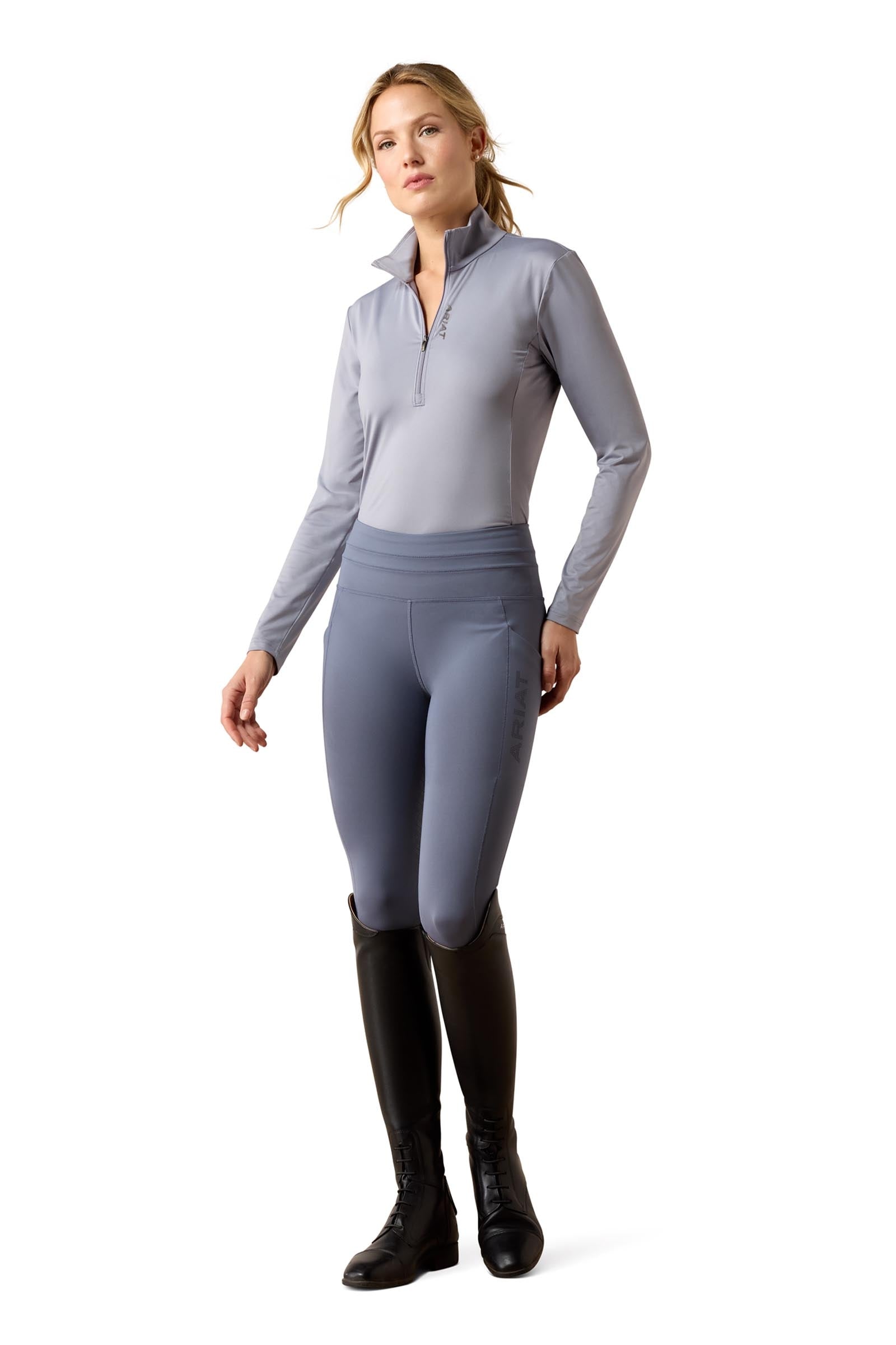 Ariat Women's Lunaveil 1/2 Zip Baselayer Women’s Riding Clothing
