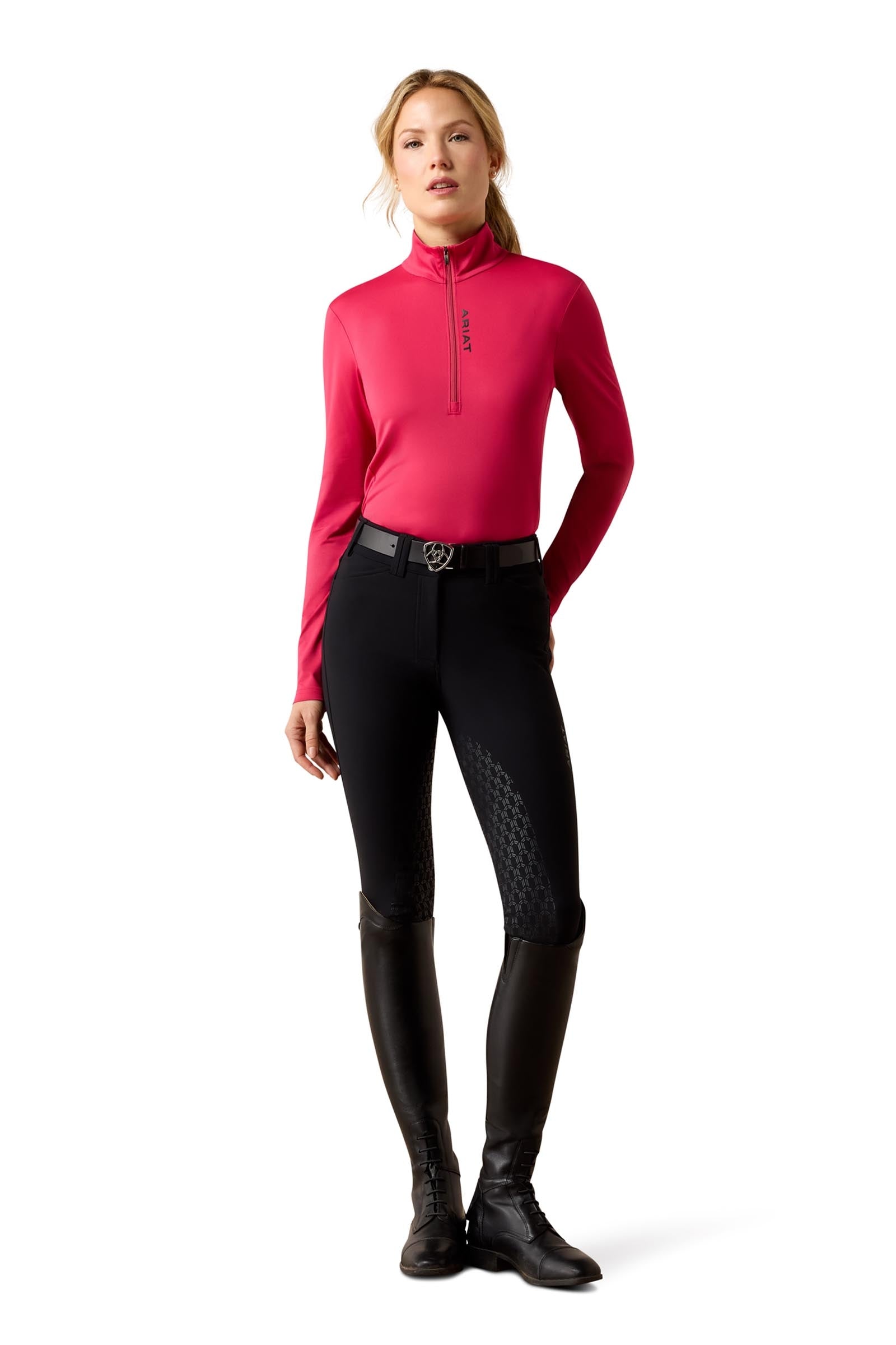 Ariat Women's Lunaveil 1/2 Zip Baselayer Women’s Riding Clothing