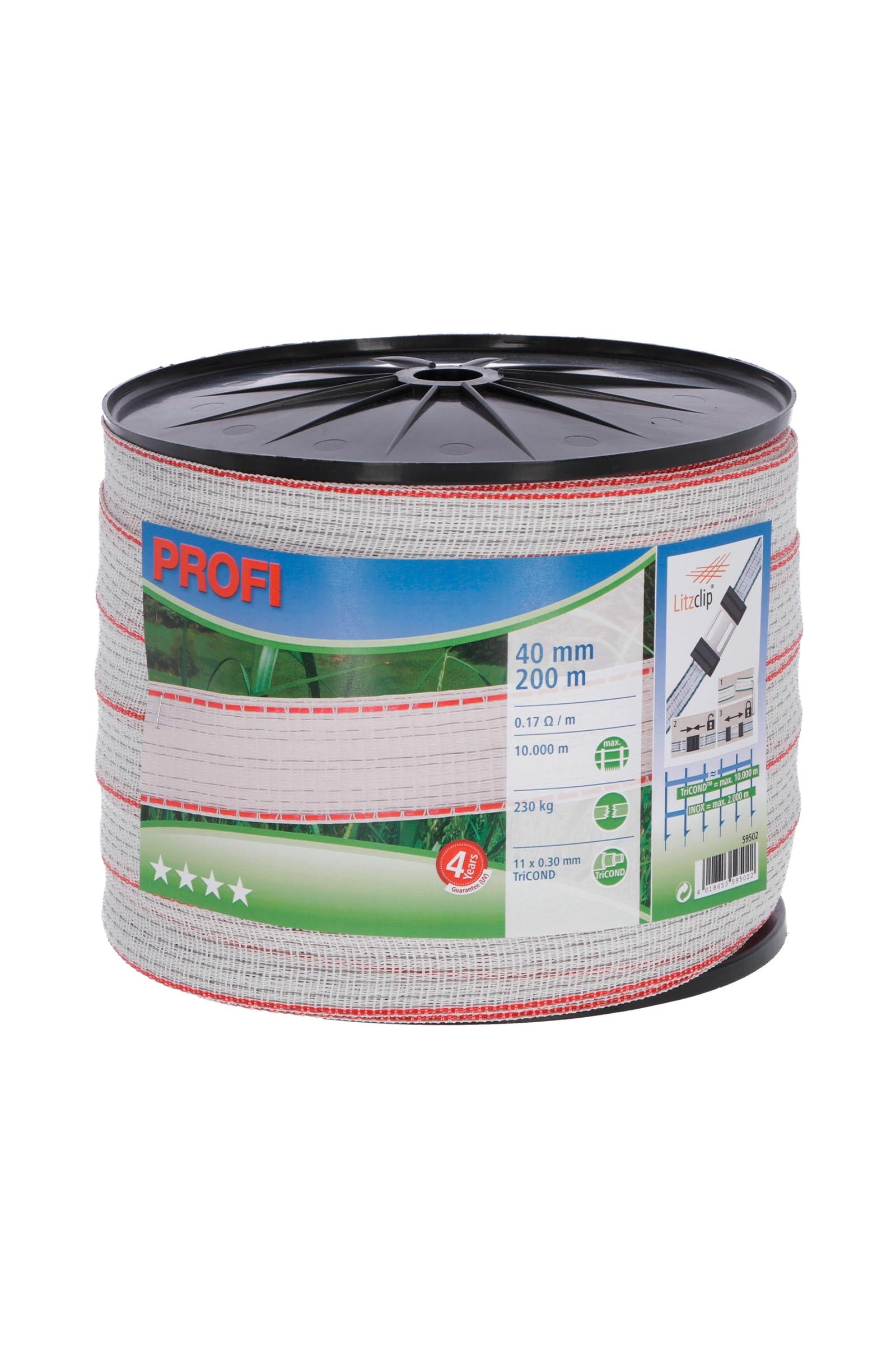 Corral CORRAL Profi gjerdetape, 200 m, 40 mm Elektrisk gjerdeutstyr