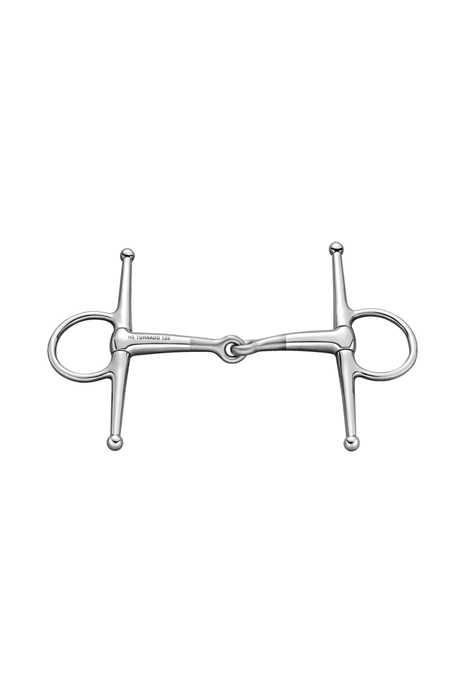 Sprenger Turnado full cheek bitt, enkelt leddet, 16 mm, rustfritt stål Bitt