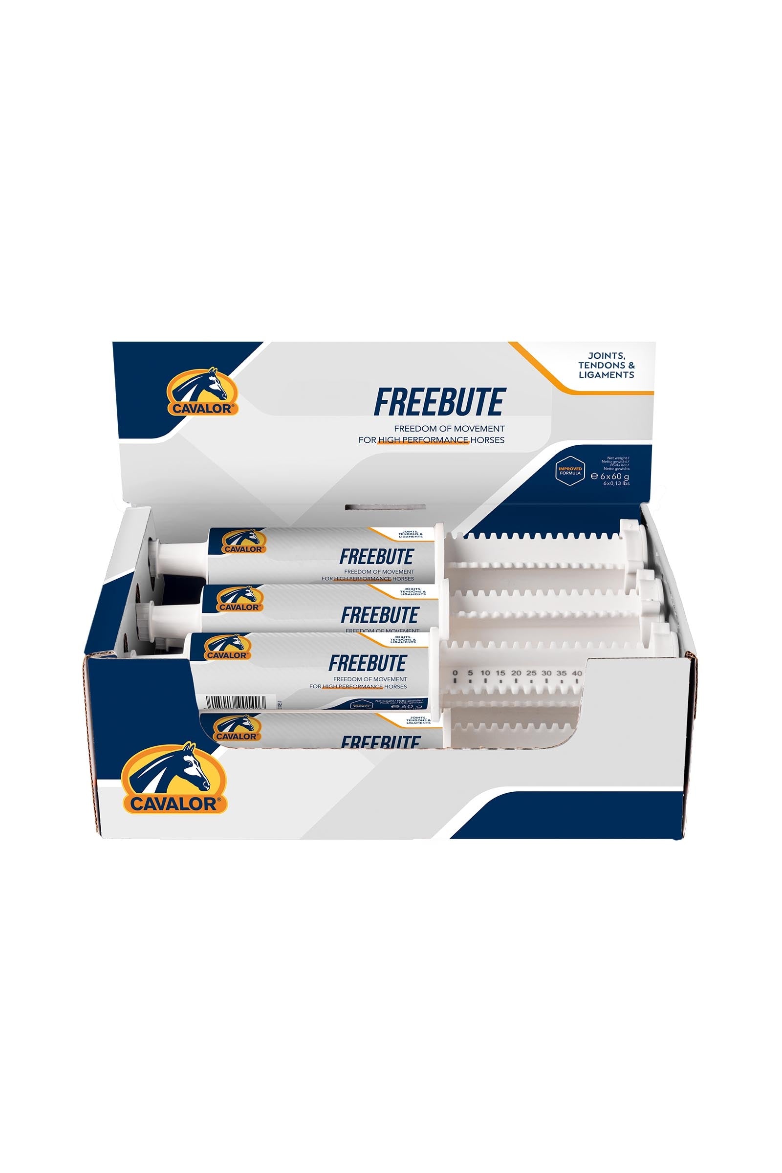 Cavalor Freebute pasta, ledd og sener, 6x60 gram Horse Feed & Nutrition