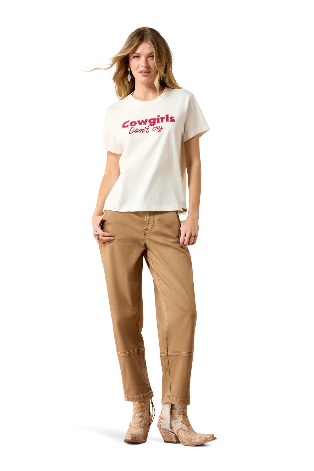 Ariat Women's Cowgirls Don't Cry T-Shirt Women’s Riding Clothing