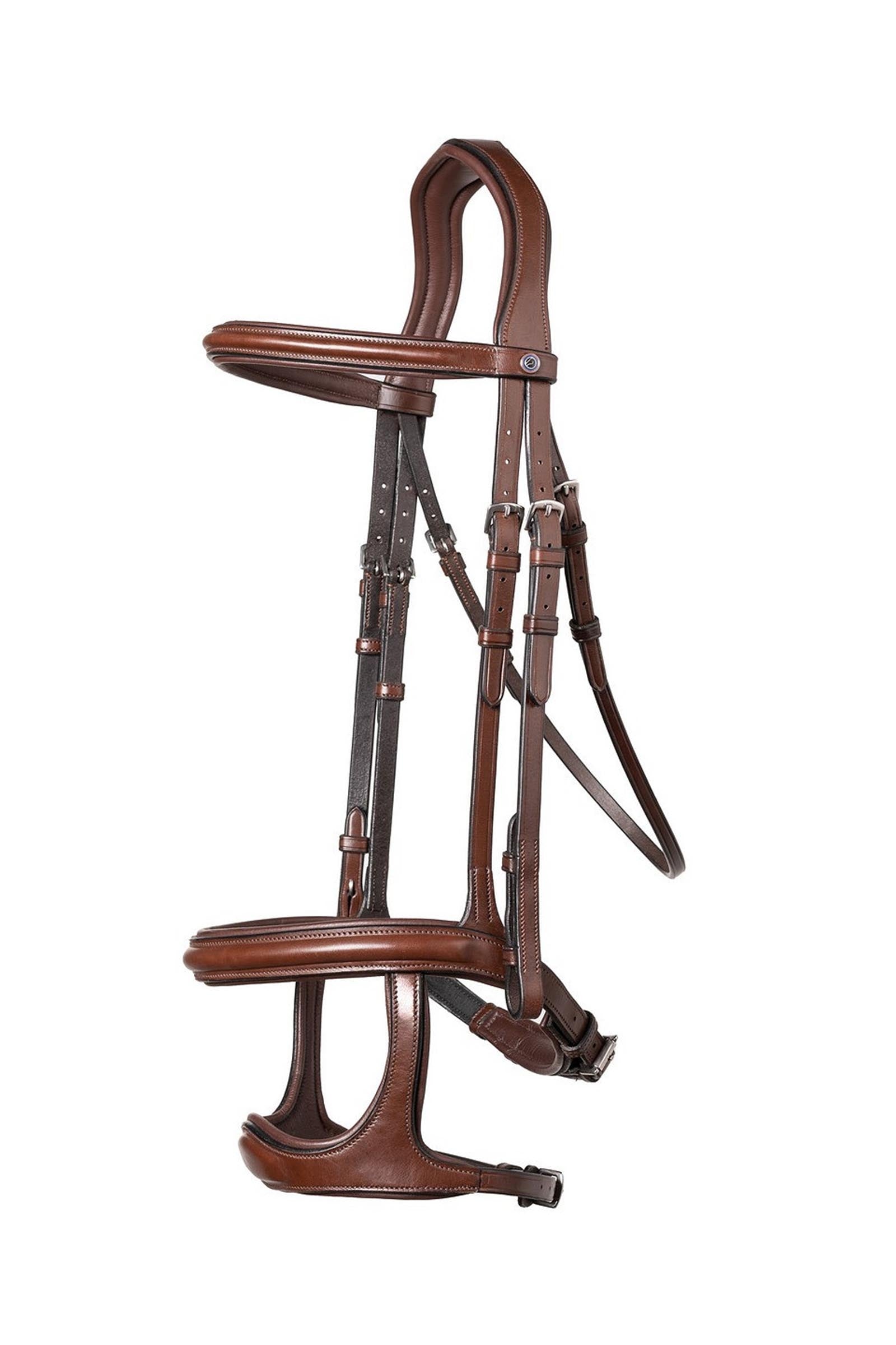 Trust Equestrian Paris Double Noseband Bridle Hodelag & Tøyler