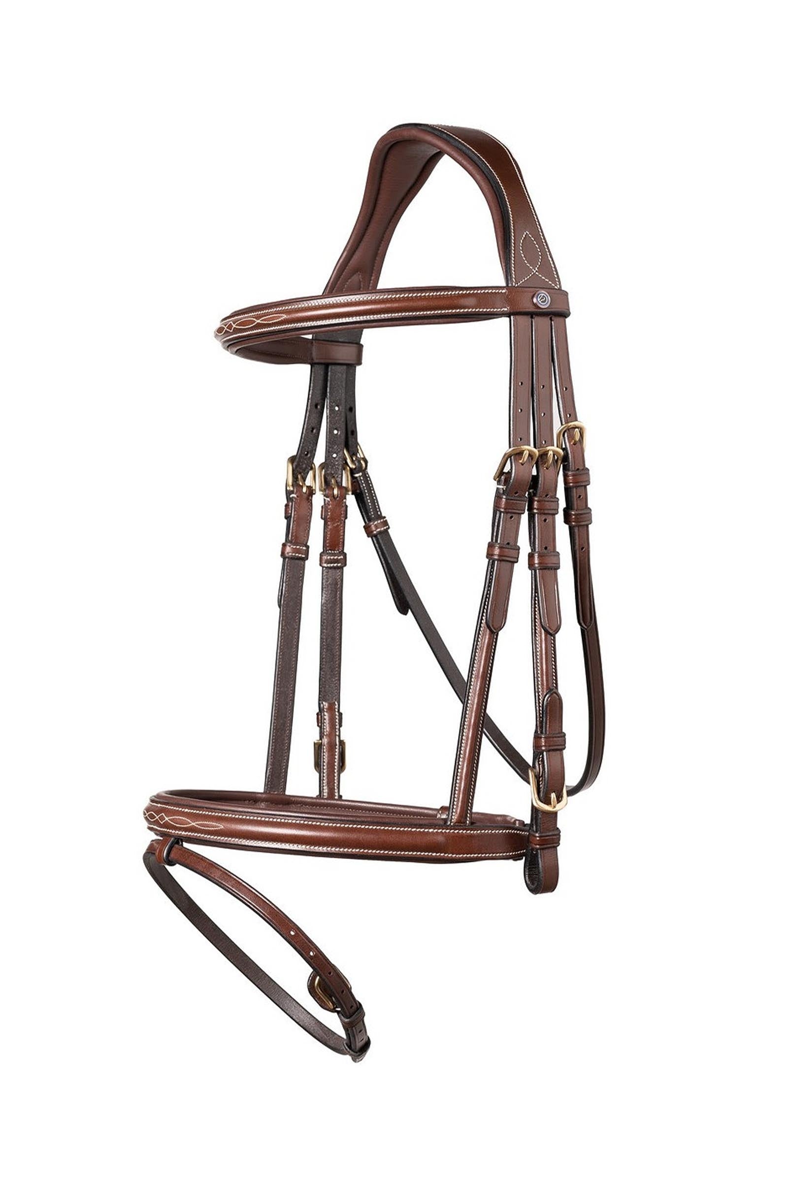 Trust Equestrian Knokke Combine Noseband Bridle Classic Hodelag & Tøyler