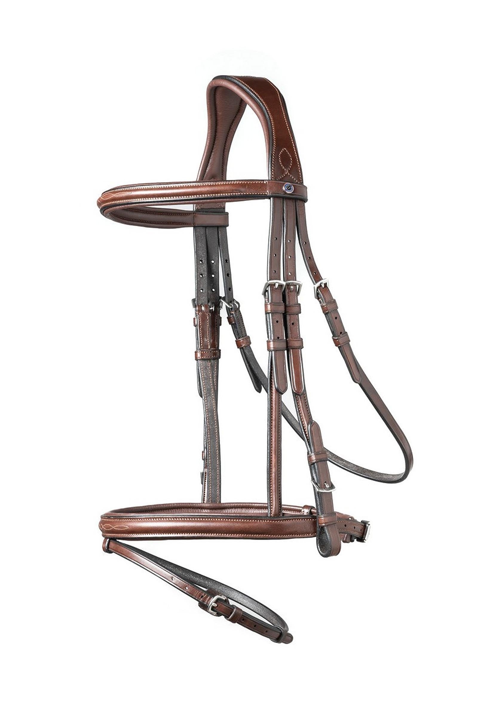 Trust Equestrian Knokke Combine Noseband Bridle Classic Hodelag & Tøyler