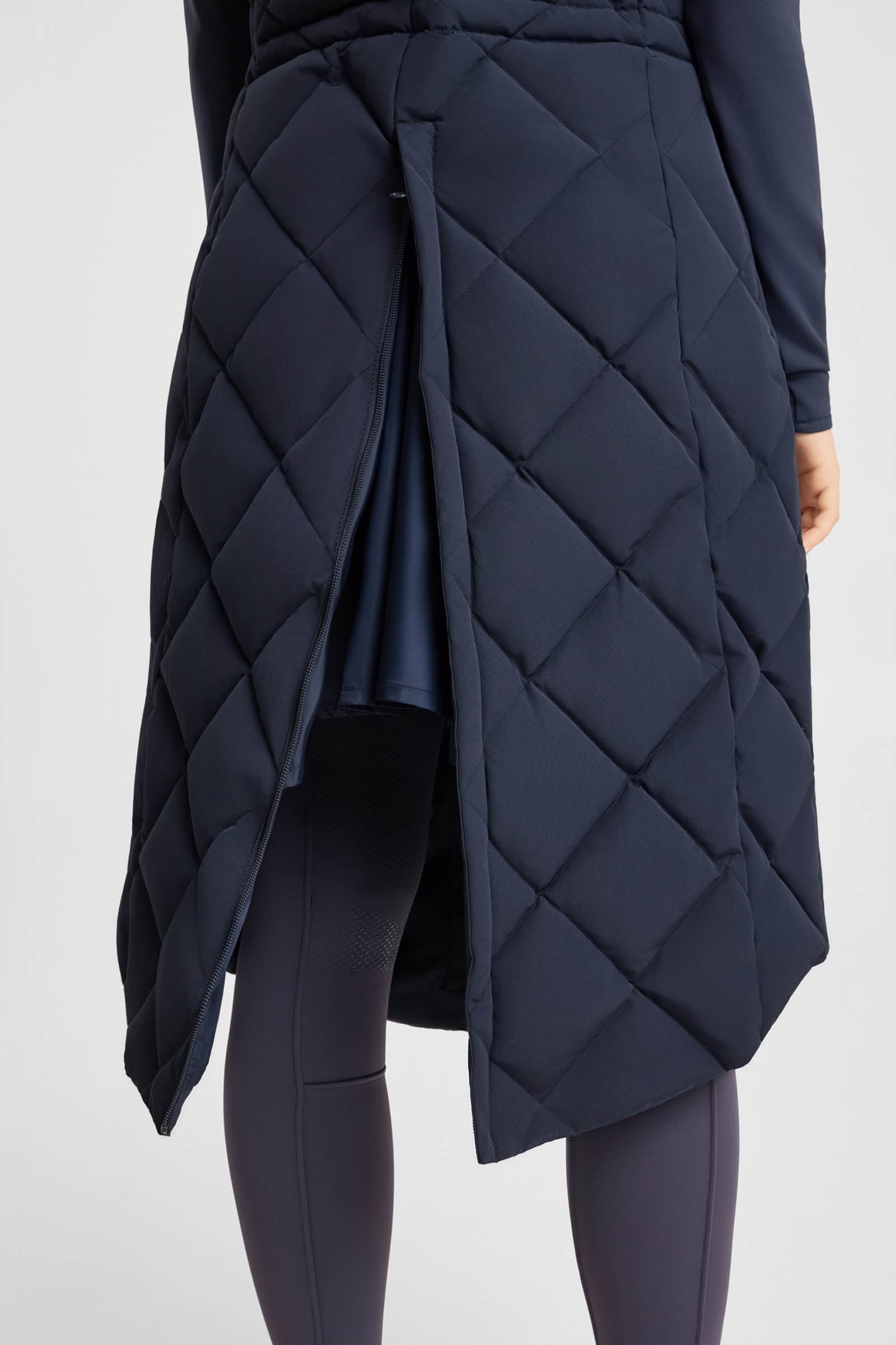 B Vertigo Gem Waxy Women's Padded Long Vest Women’s Riding Clothing