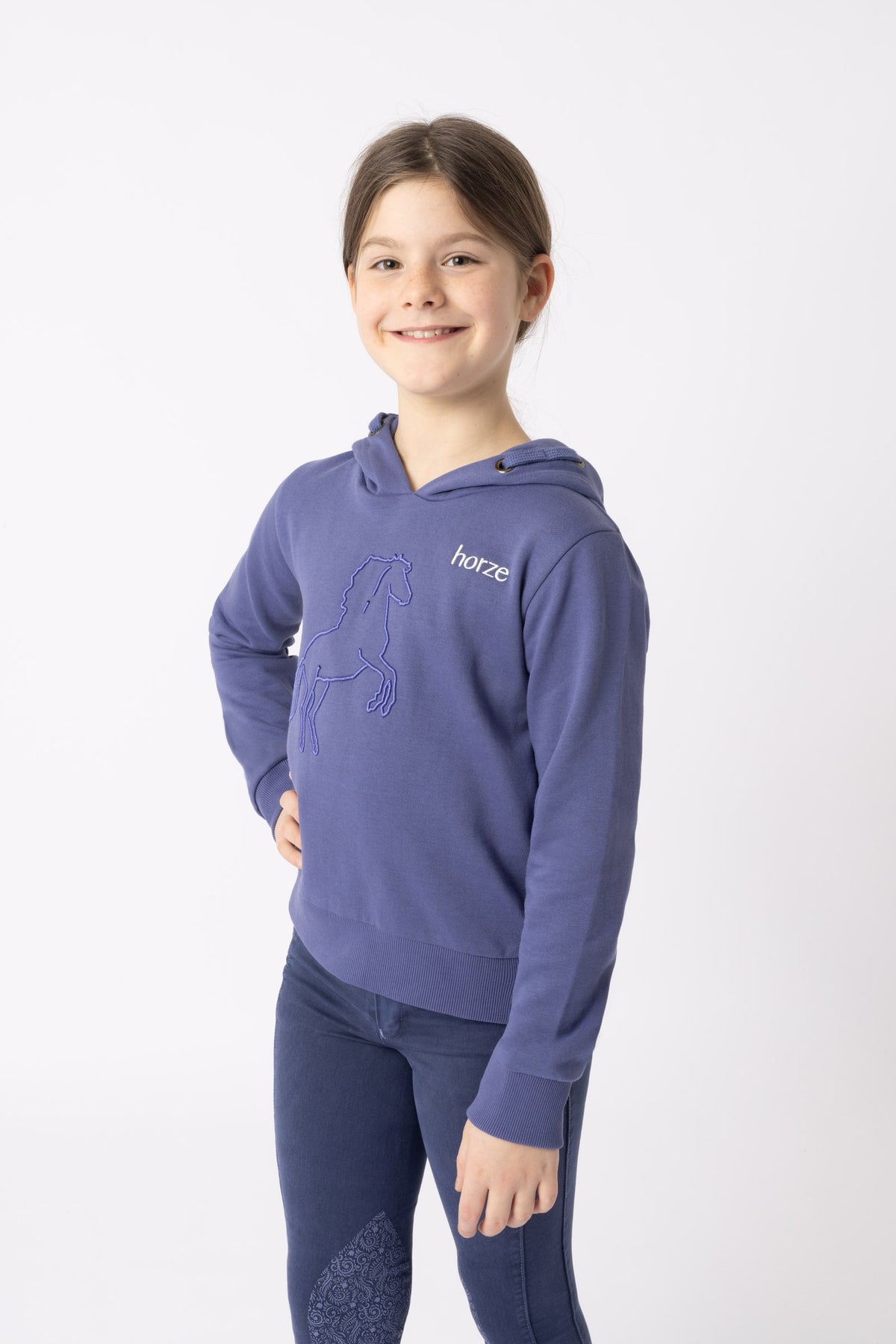 Horze Selma hoodie til barn Rideklær til barn