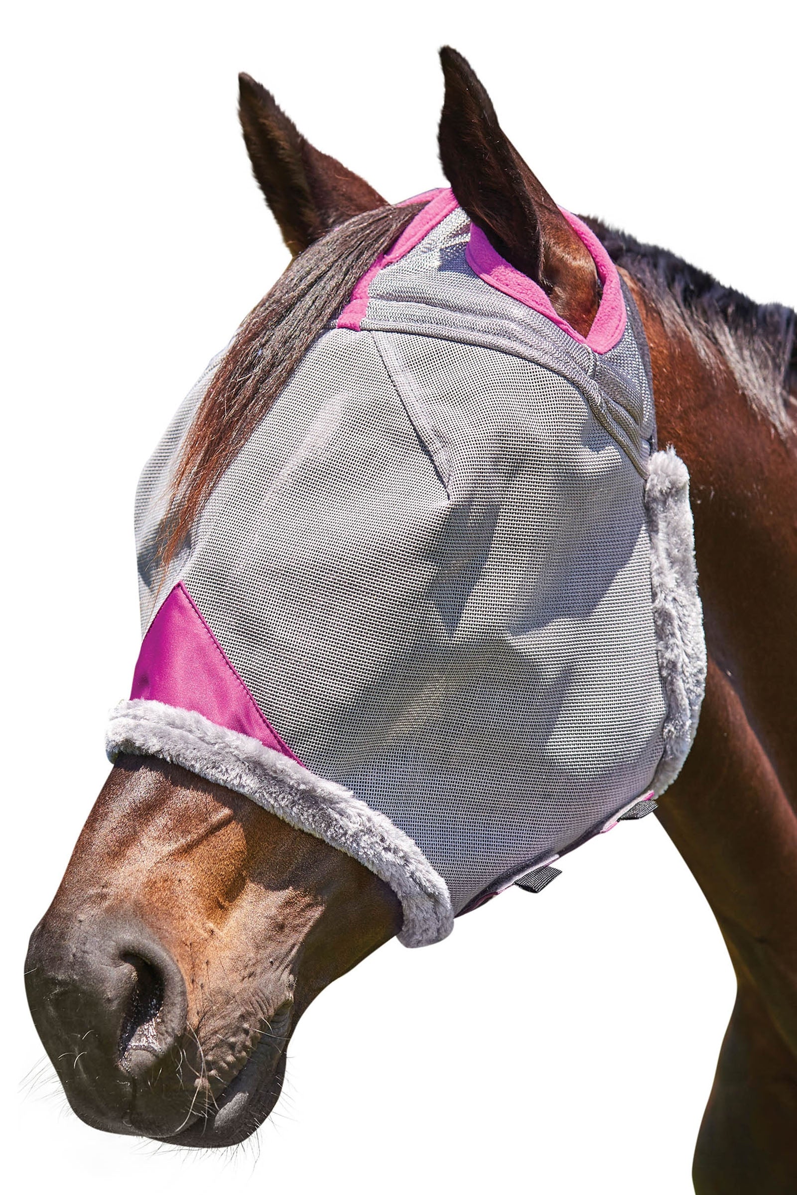 Weatherbeeta Comfitec Deluxe slitesterk meshmaske Fluebeskyttelse til hest