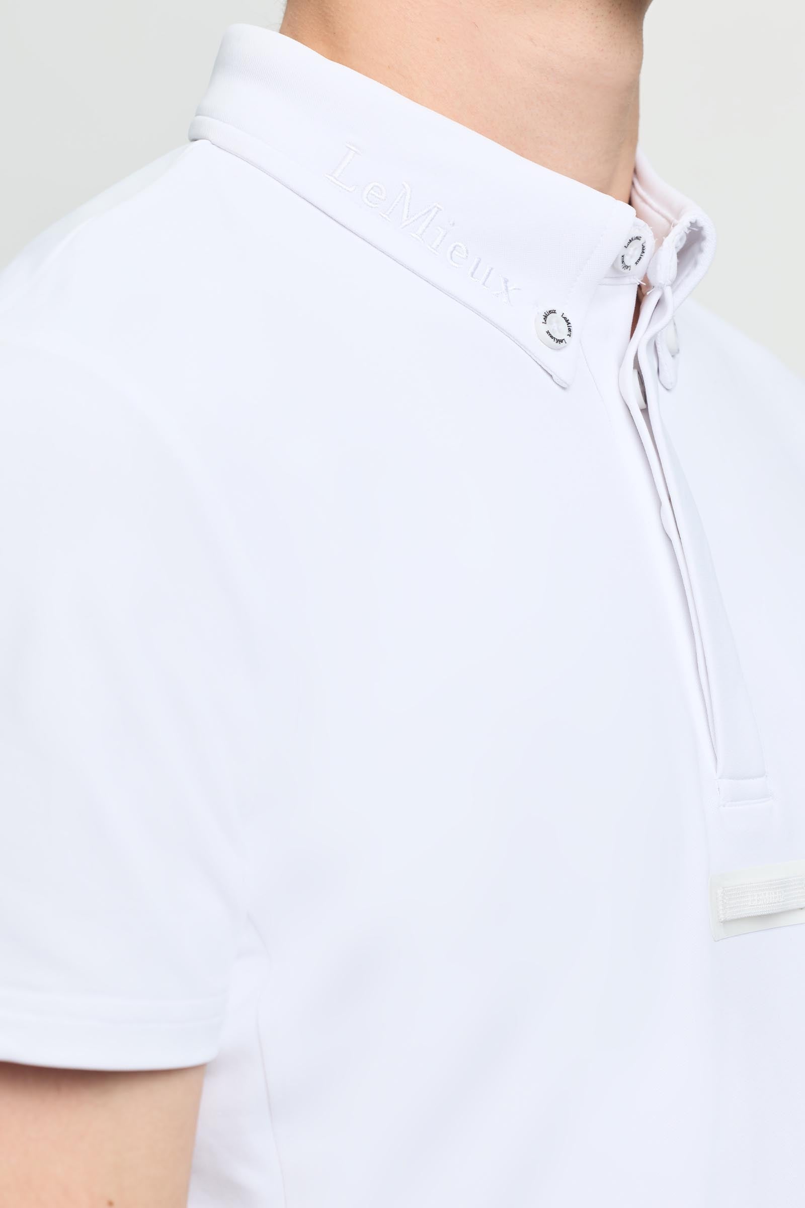 LeMieux Men's Short Sleeve Competition Shirt Mens Riding Clothing
