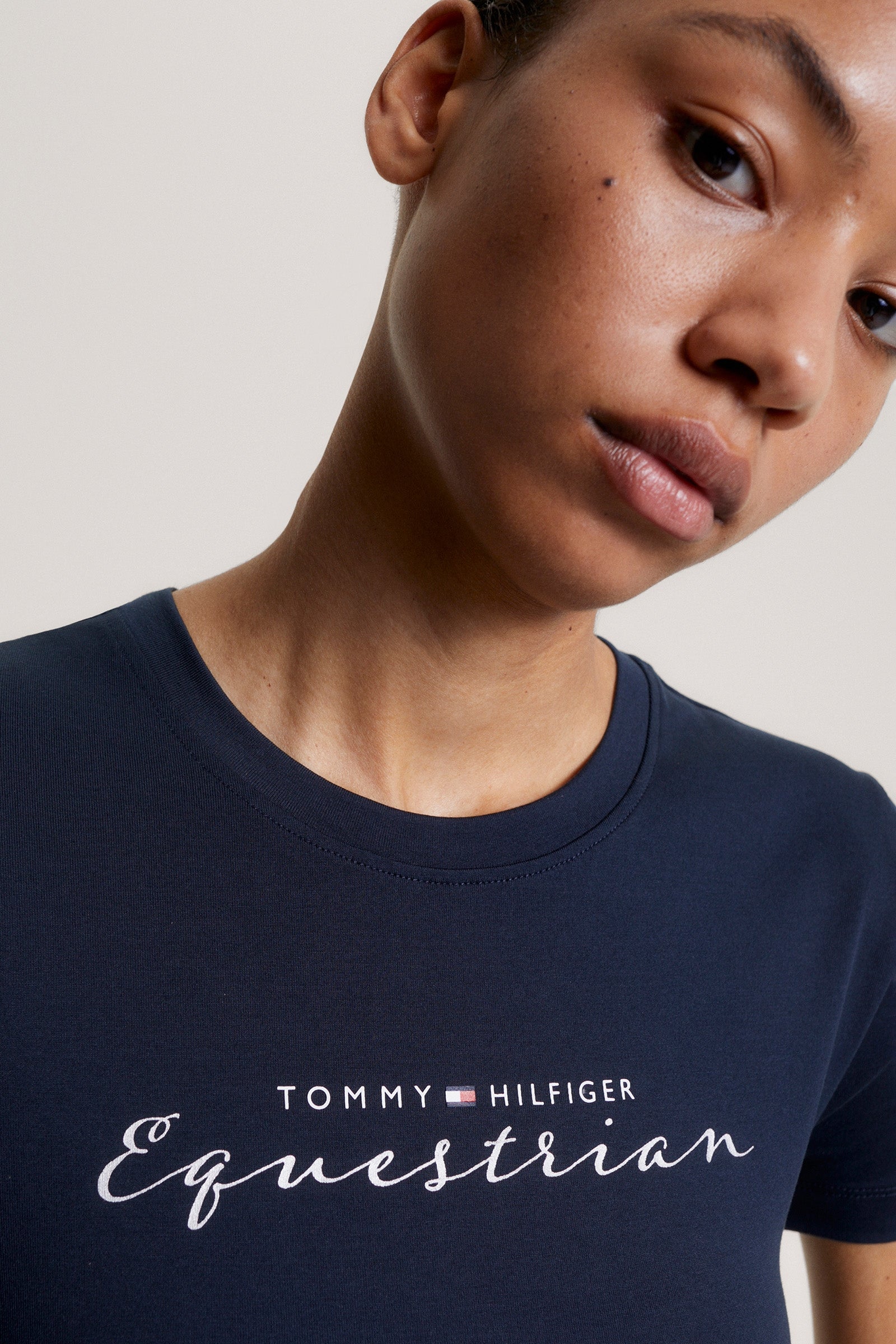 Tommy Hilfiger Equestrian Brooklyn Short Sleeve Graphic T-Shirt Women’s Riding Clothing