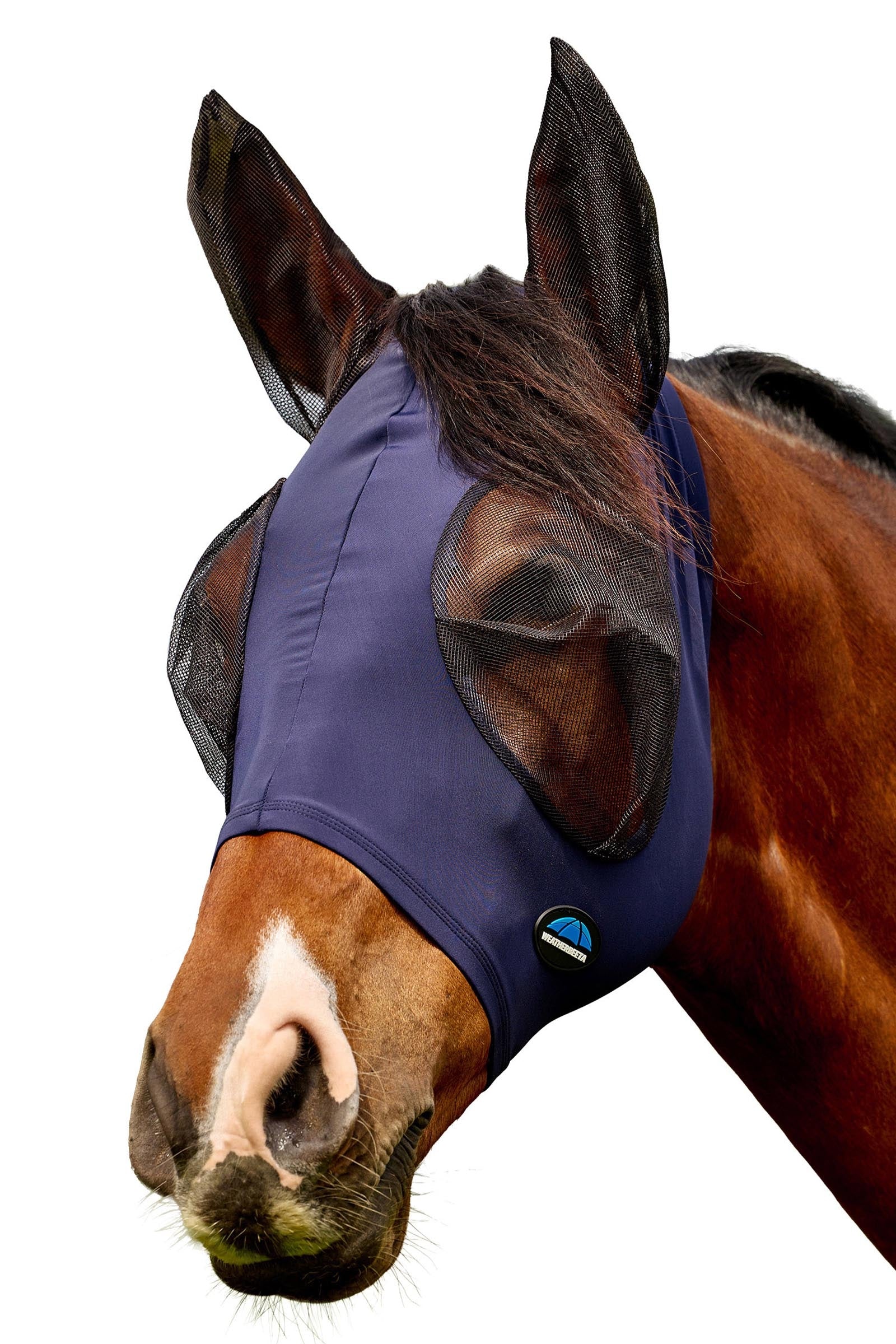 Weatherbeeta Comfitec Deluxe Stretch Fluemaske med ører Fluebeskyttelse til hest