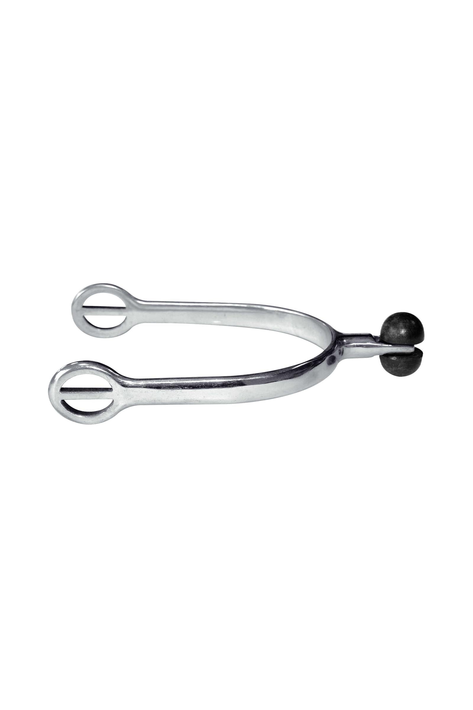 Feeling FEELING Stainless Steel Spurs with Plastic Roller 30 mm Riding Whips, Crops & Spurs