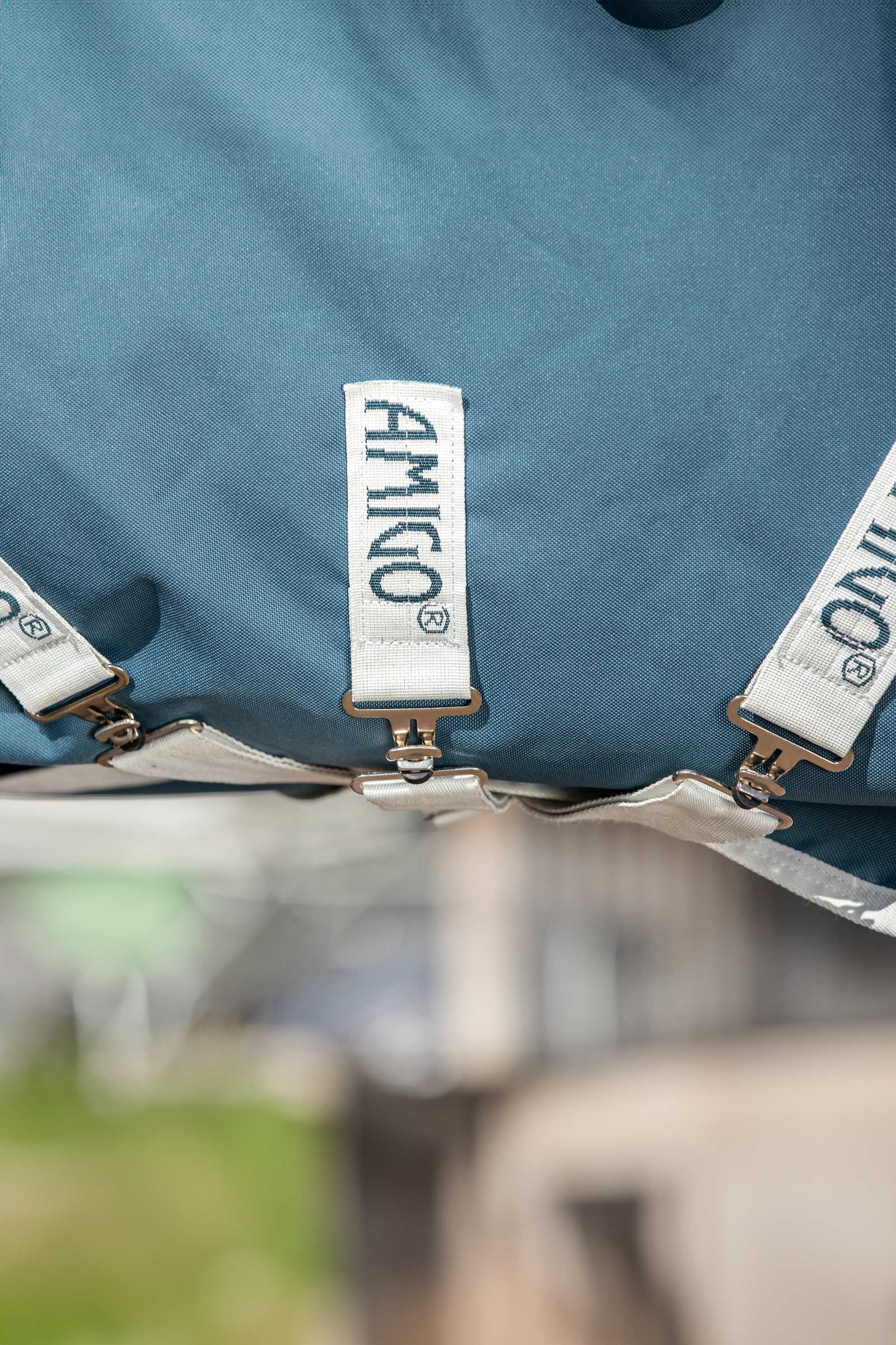 Horseware Amigo AmEco 12 Plus Turnout Rug With Detachable Neck, 100g Horse Rugs