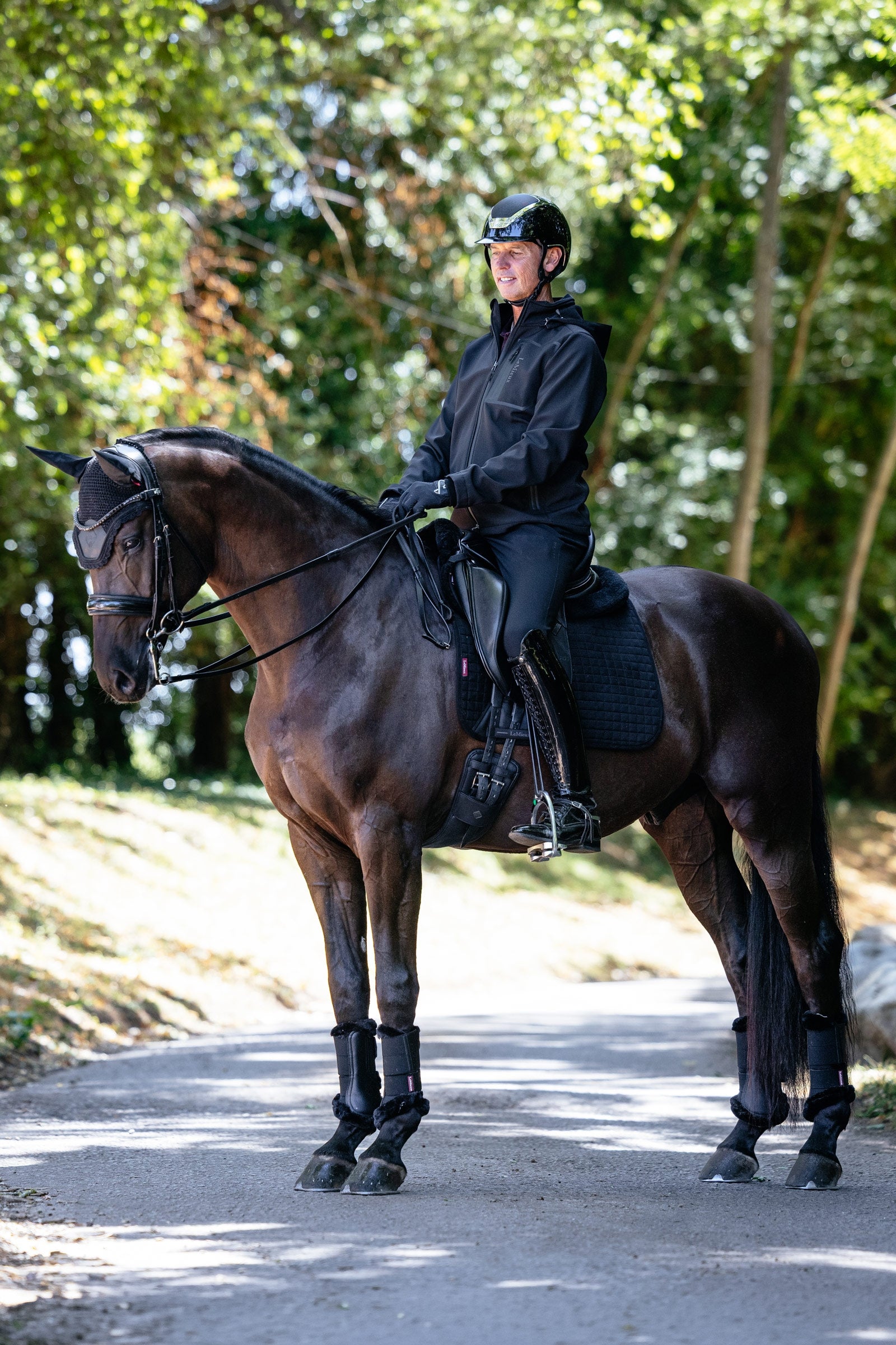 LeMieux Suede Dressage Square Saddle Pad Saddle Pads