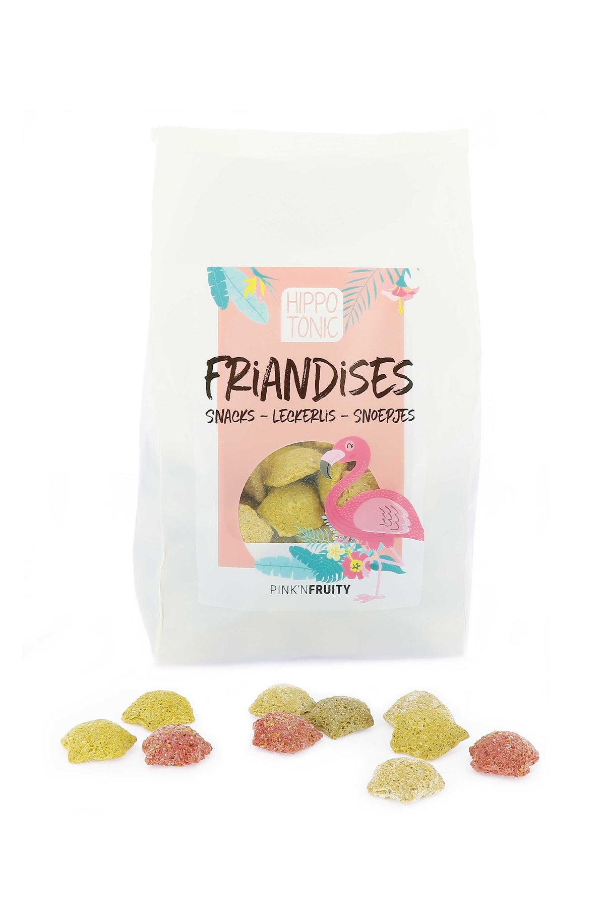 HIPPOTONIC Treats Pink'n Fruit, 600 g Horse Feed & Nutrition