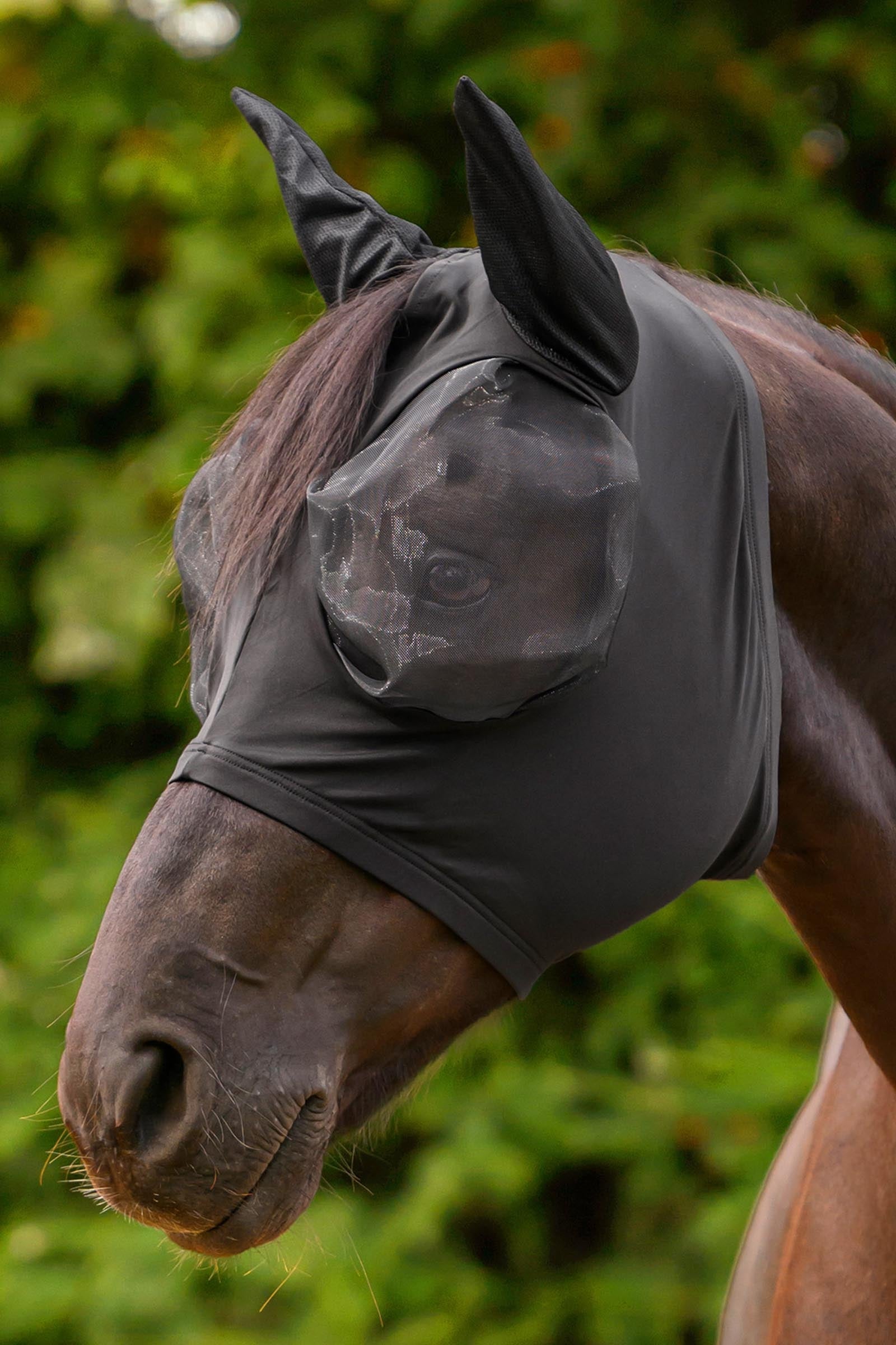Waldhausen Flex Puck Fly Mask With UV-Protection Antifly Protection for Horses