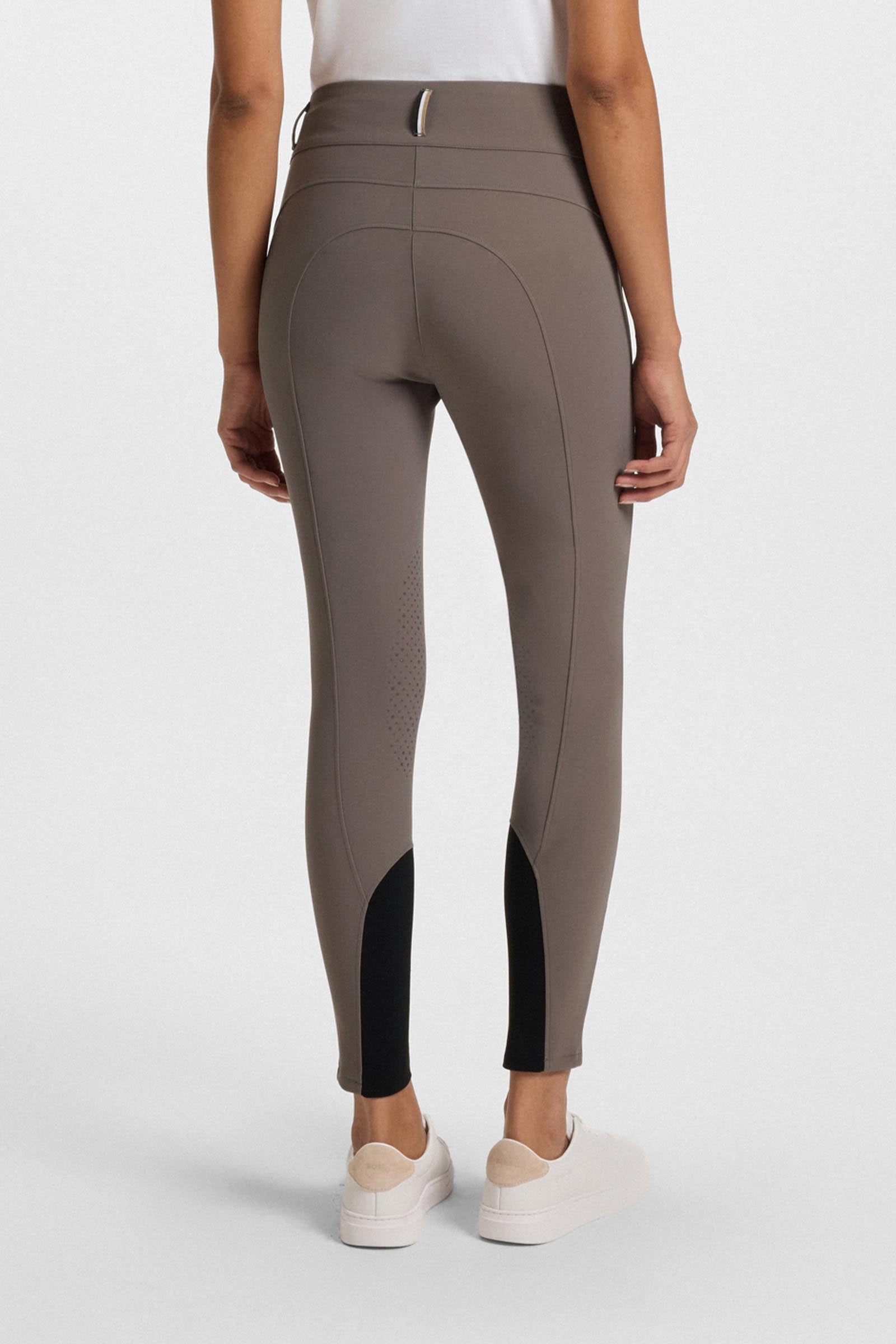 BOSS Equestrian Boss Hannah dame High Waist knegrip Technical ridebukse Womens Breeches