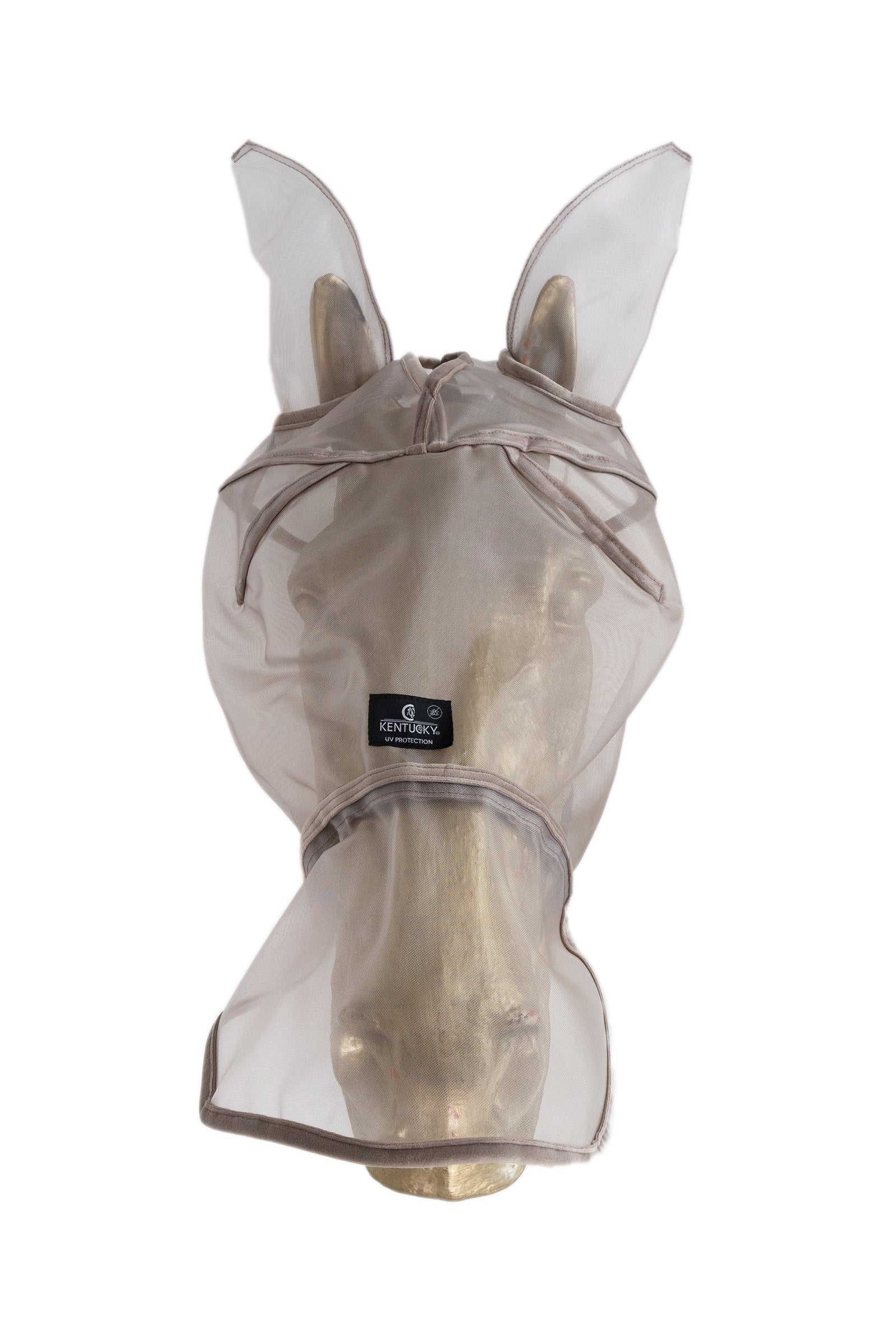 Kentucky Horsewear Classic fluemaske med ører og nesebeskytter Fluebeskyttelse til hest
