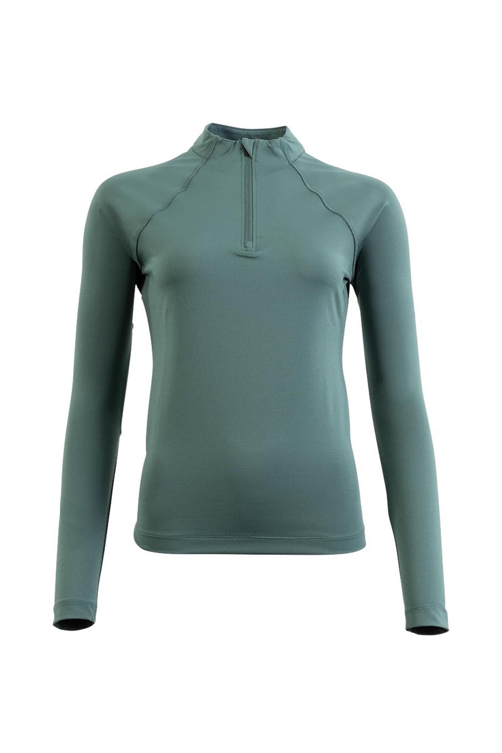 BR CLX dames langermet zip up skjorte Rideklær til dame
