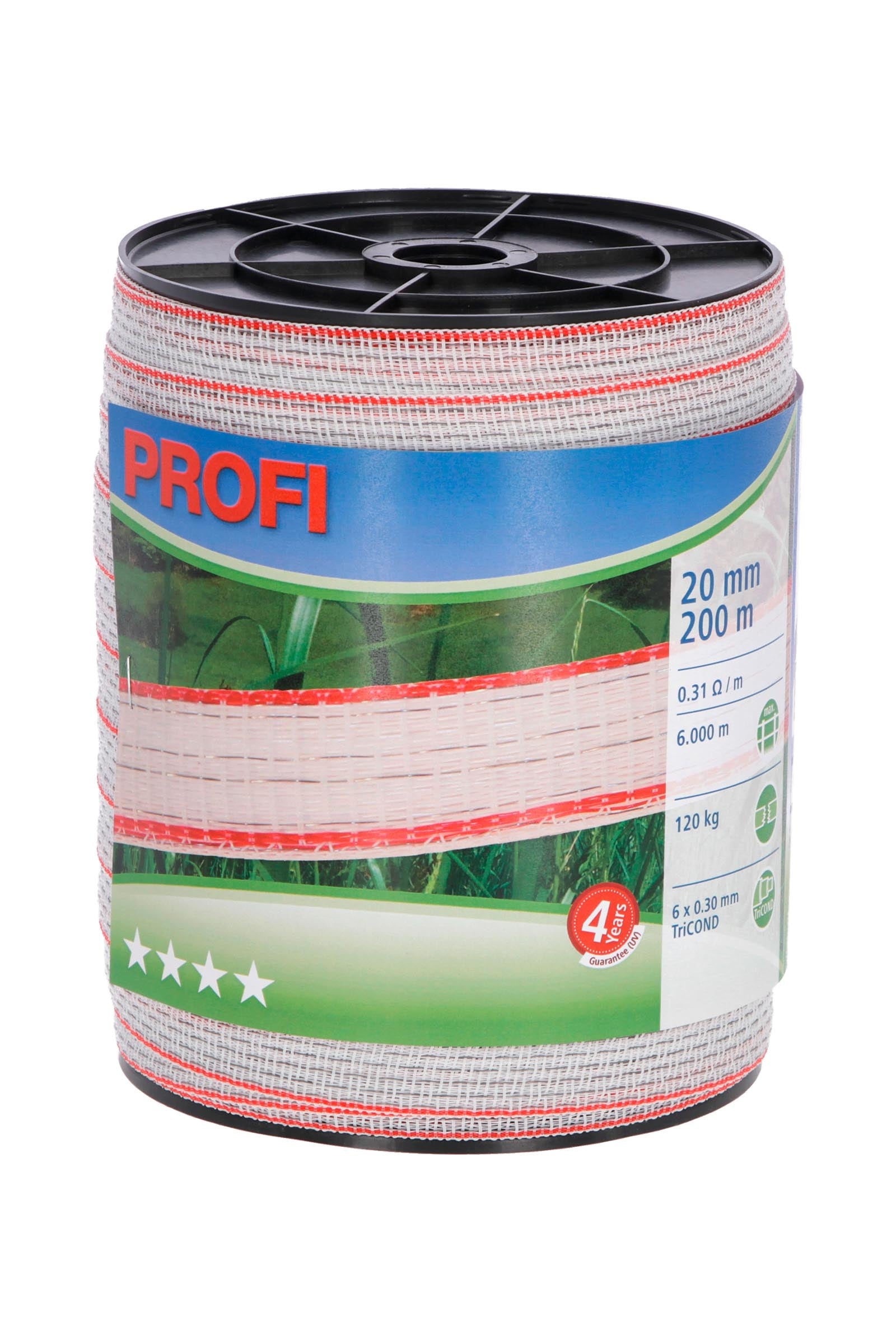 Corral CORRAL Profi gjerdetape, 200 m, 20 mm Elektrisk gjerdeutstyr