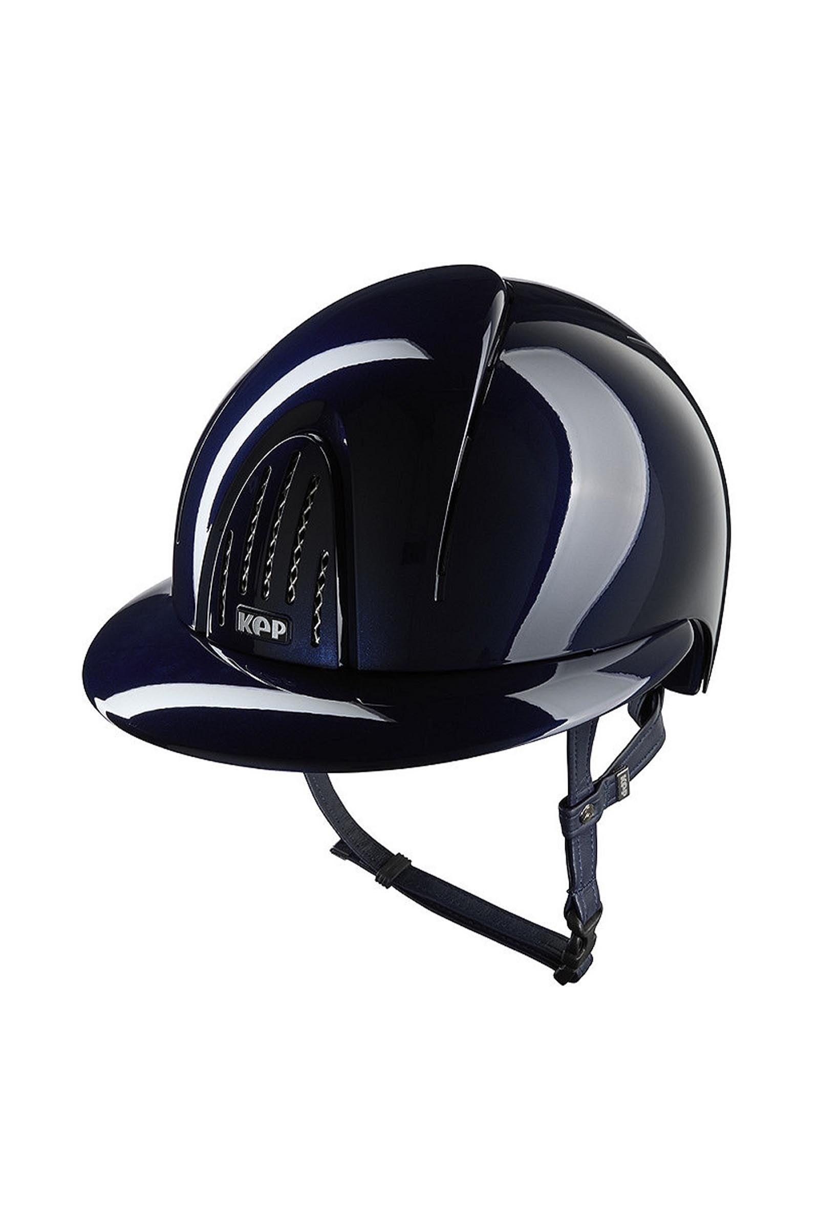 KEP Helmets KEP NOVA ABS Metal Polish Polo Riding Helmet Ridehjelm & sikkerhetsvest