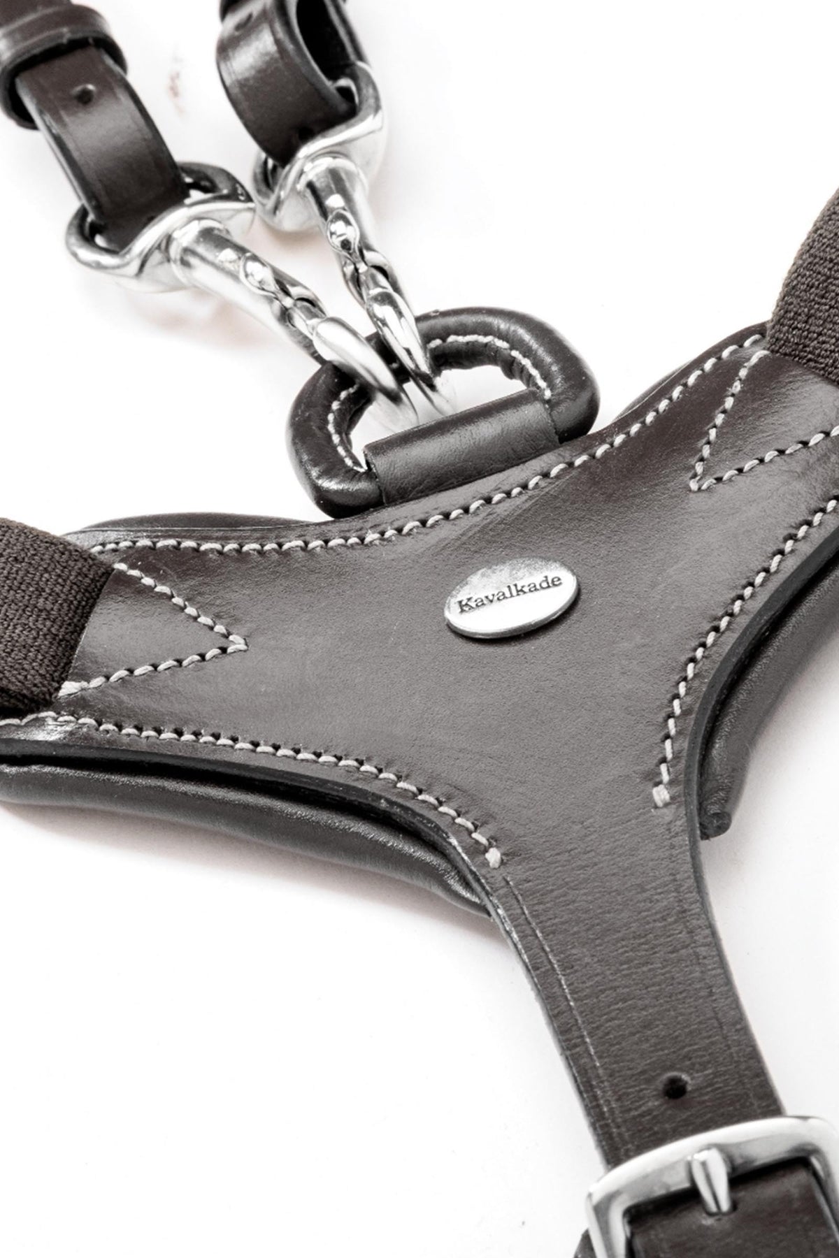 Kavalkade Bianca 5-Pt. Breastplate With Elastic Bridles & Reins