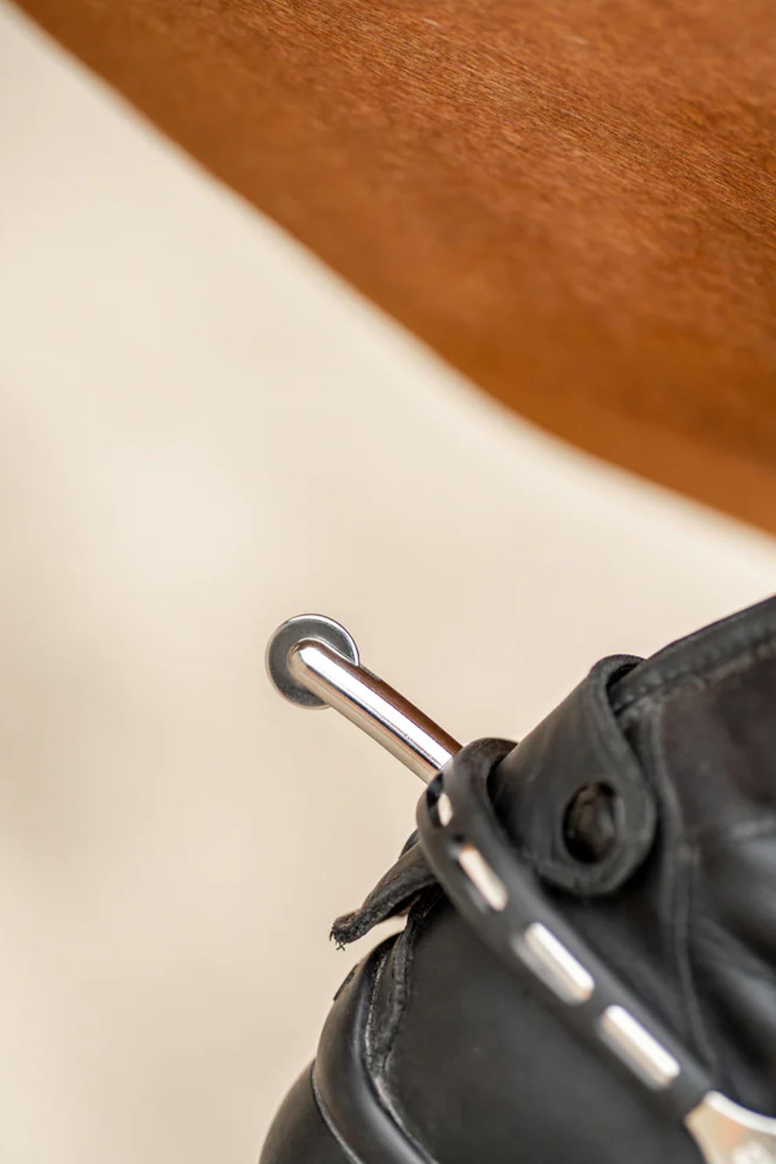 Sprenger ULTRA Fit Extra Grip Spurs, Rounded, Small Rowel, 35 mm Riding Whips, Crops & Spurs
