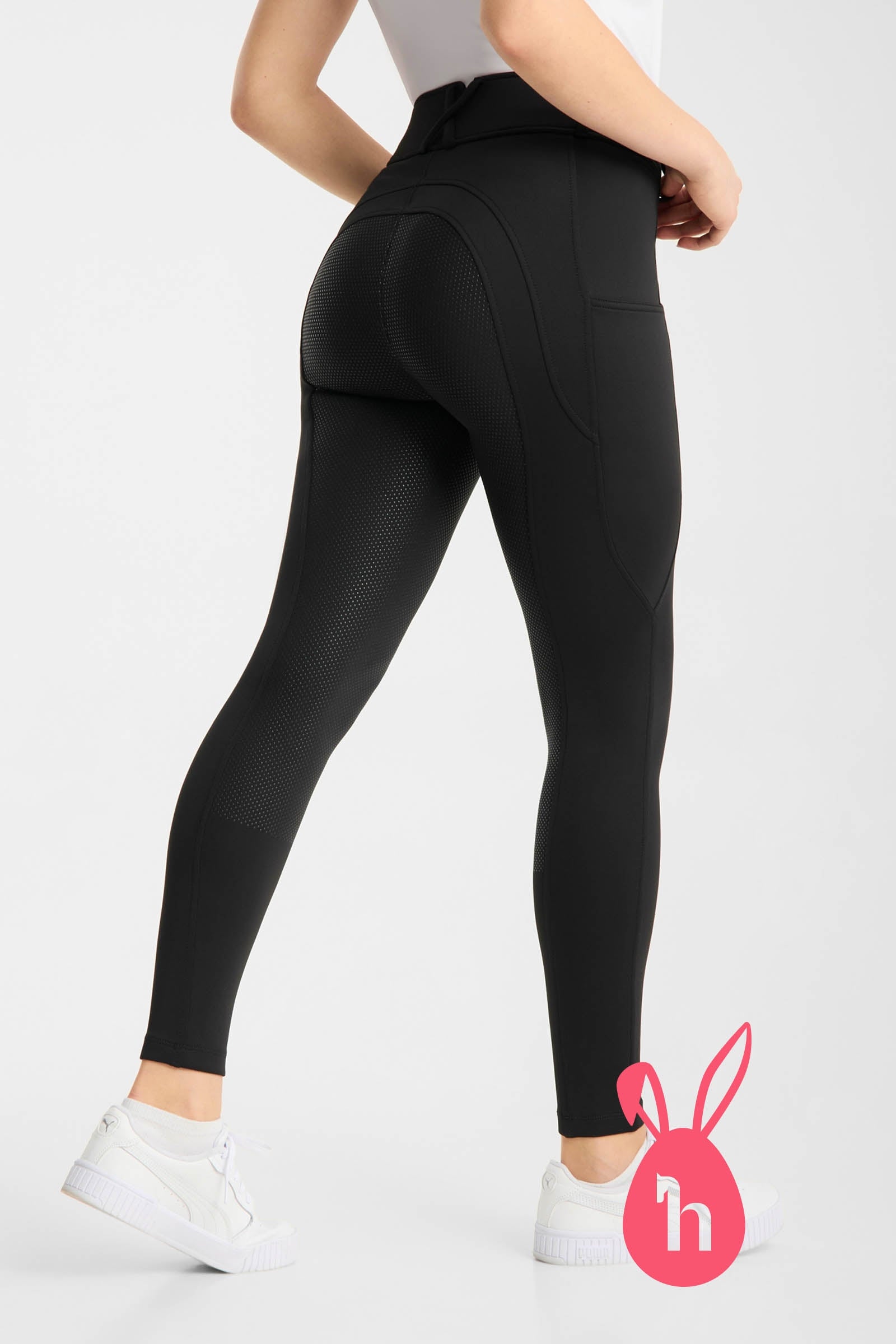 Horze Chara ridebukser dame full grip Womens Breeches