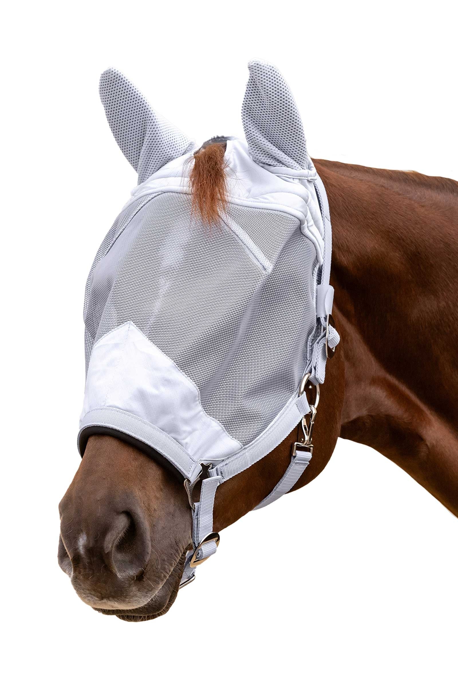 Waldhausen Premium fluemaske med grime, UV-beskyttelse Fluebeskyttelse til hest