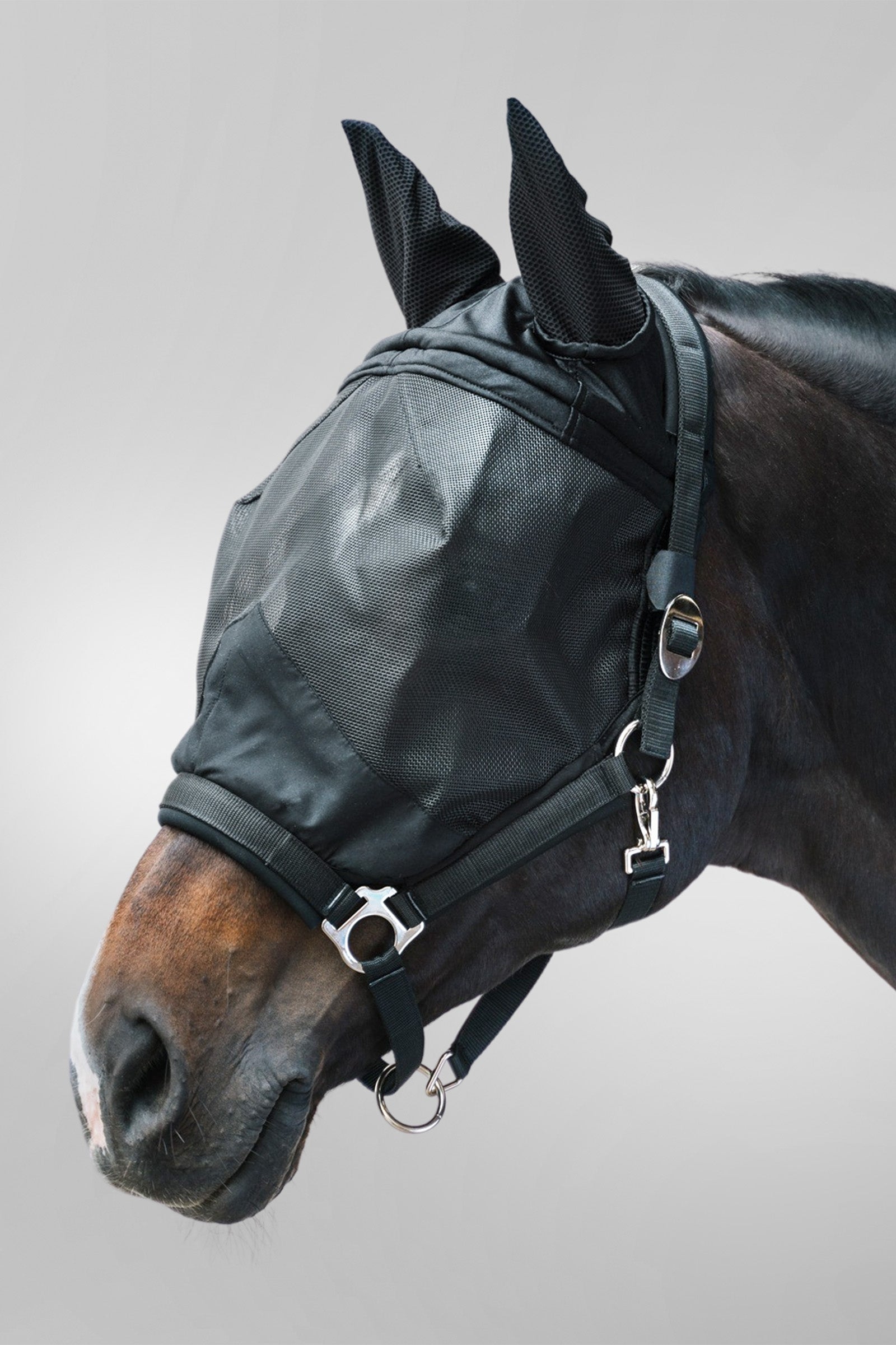 Waldhausen Premium fluemaske med grime, UV-beskyttelse Fluebeskyttelse til hest