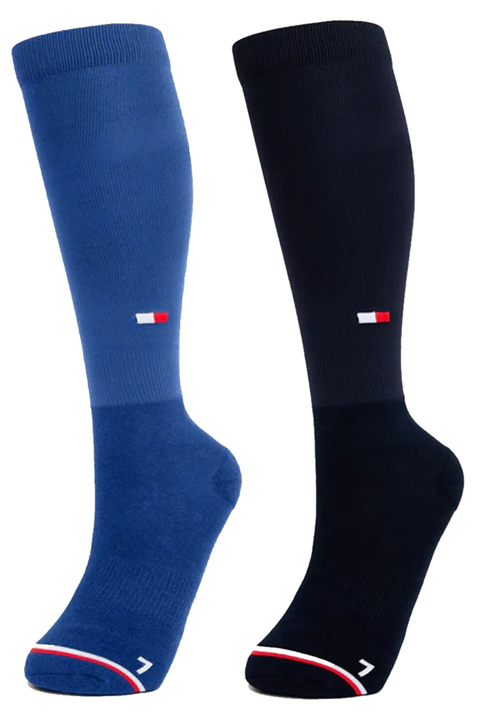 Tommy Hilfiger Equestrian Tommy Hilfiger 2-pakning LONDON lange vinter ridesokker MULTI Sokker