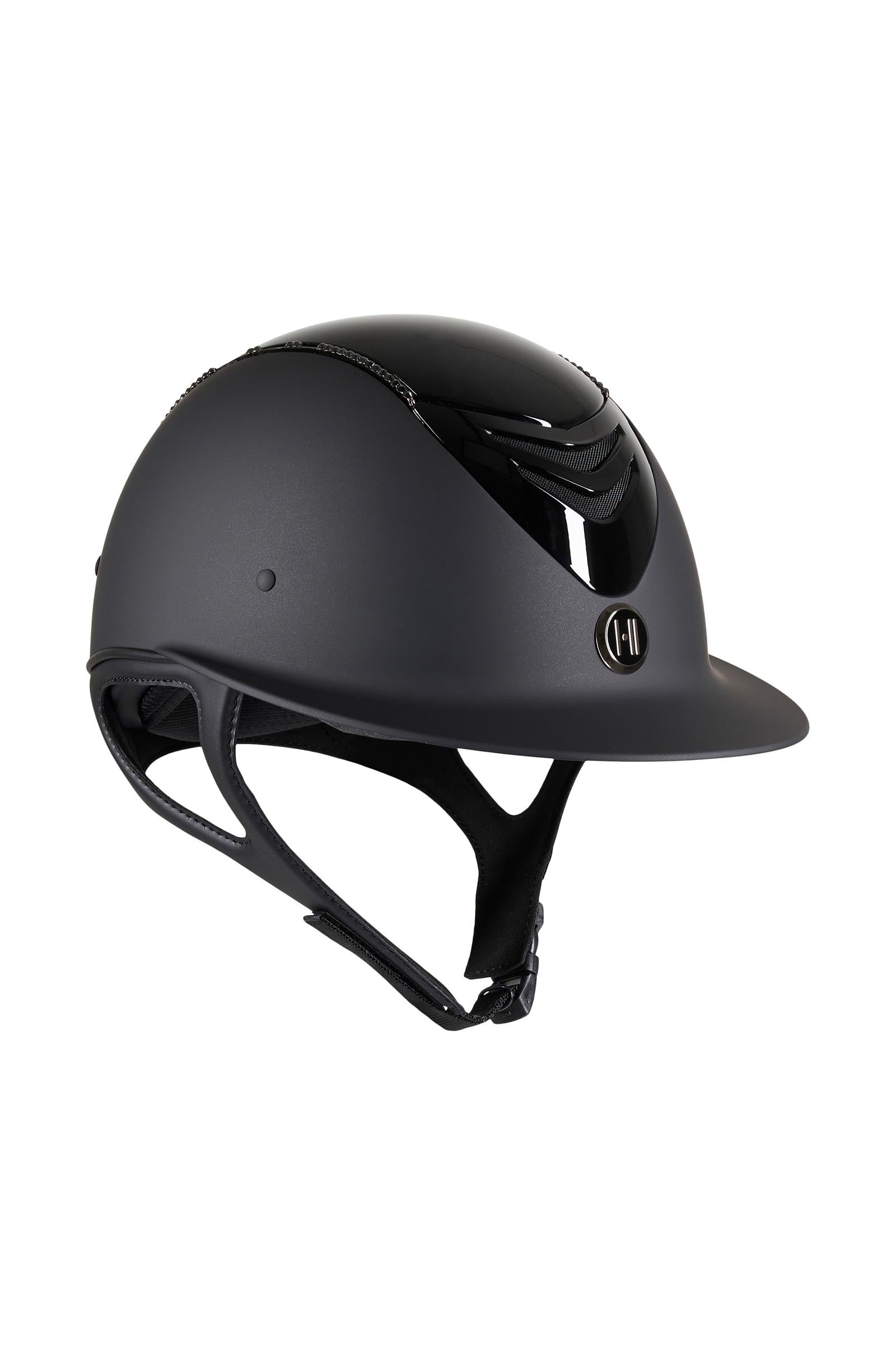 OneK Avance Glossy Top Swarovski Riding Helmet Ridehjelm & sikkerhetsvest