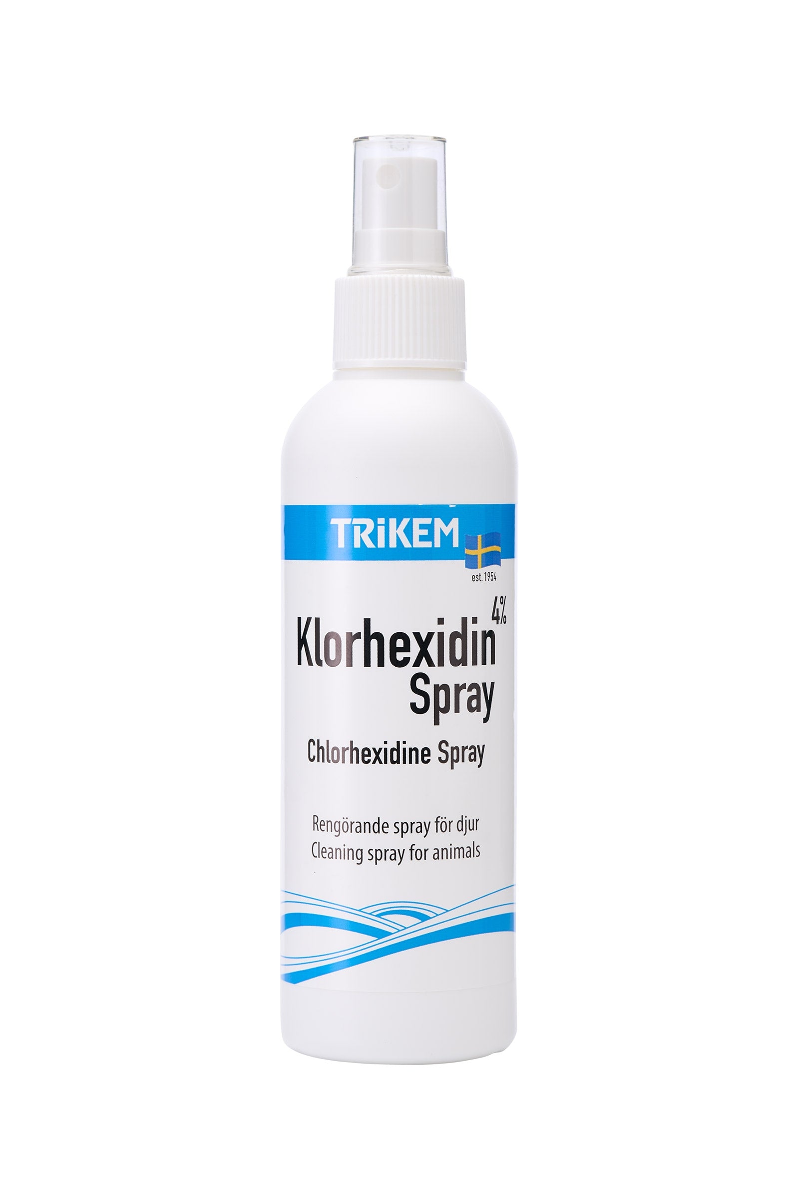 Trikem Klorheksidin spray, 200 ml Hestepleie