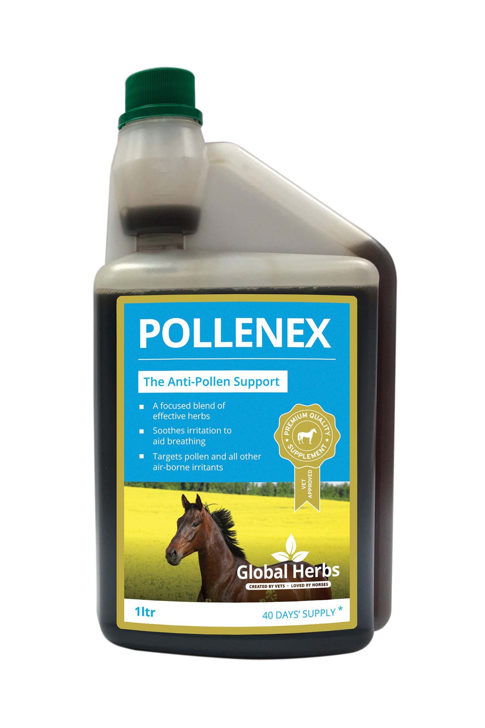 Global Herbs Pollene-X, 1 liter Horse Feed & Nutrition