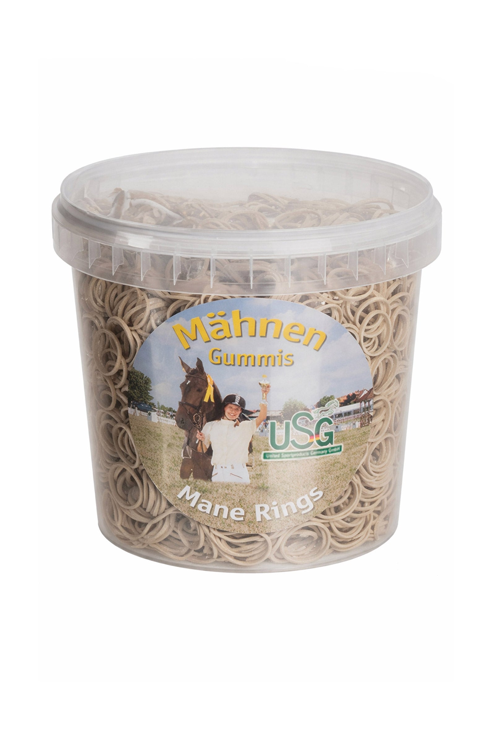 USG Mane Rubber Rings (400g) Horse Grooming Tools