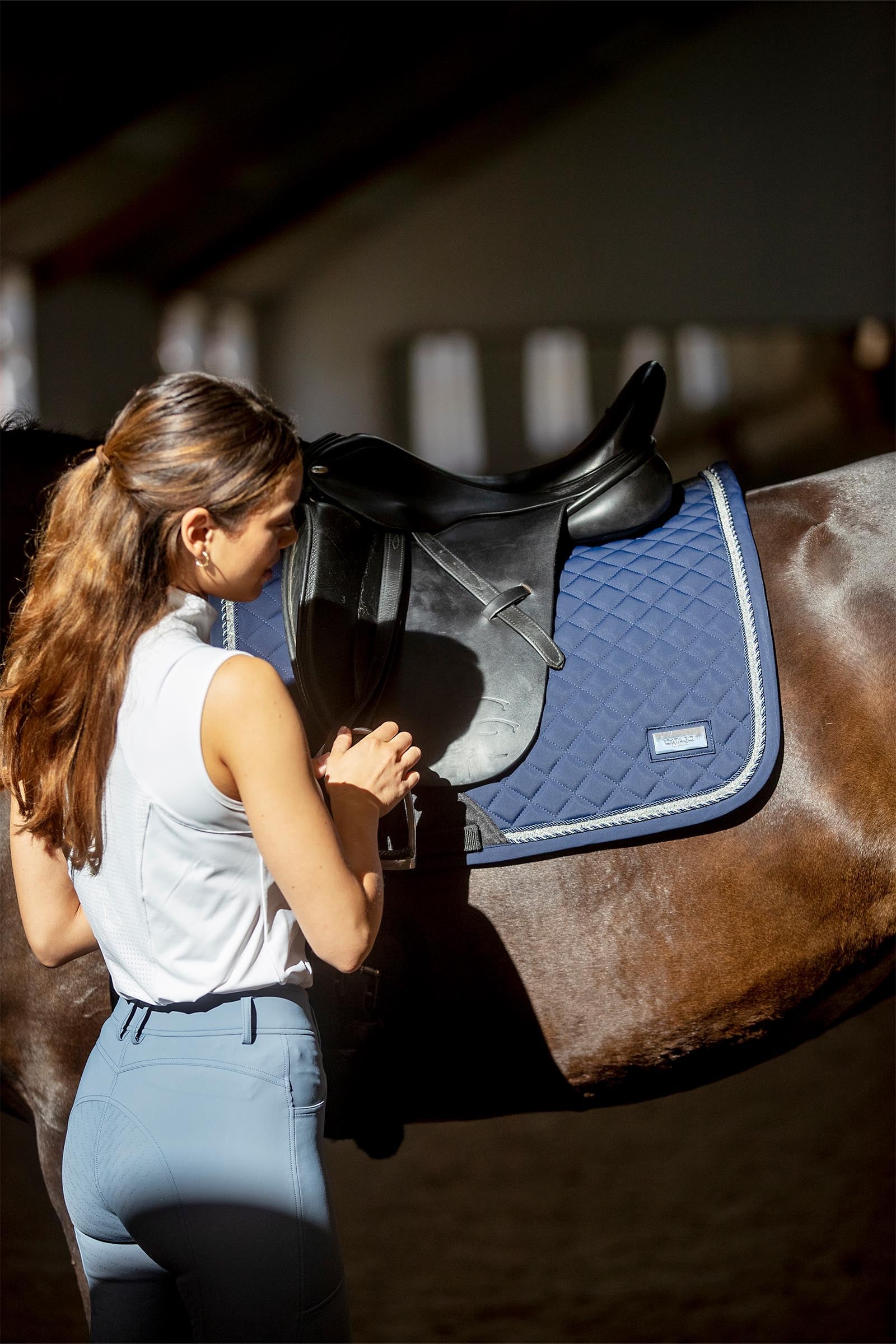 Catago CATAGO Treasure Dressage Saddle Pad Saddle Pads