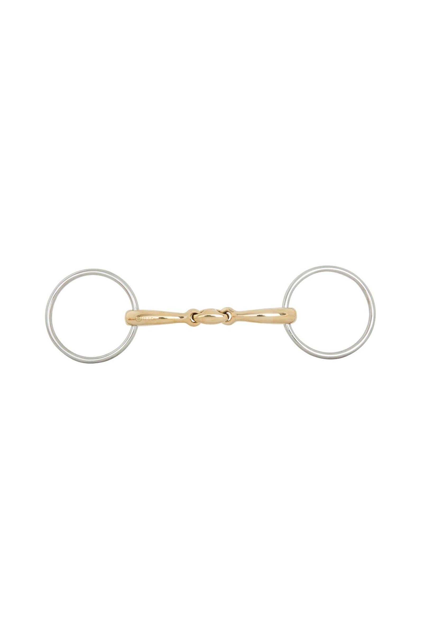 BR Loose Ring Snaffel 16mmsoft Contact Double Jointed Bitt