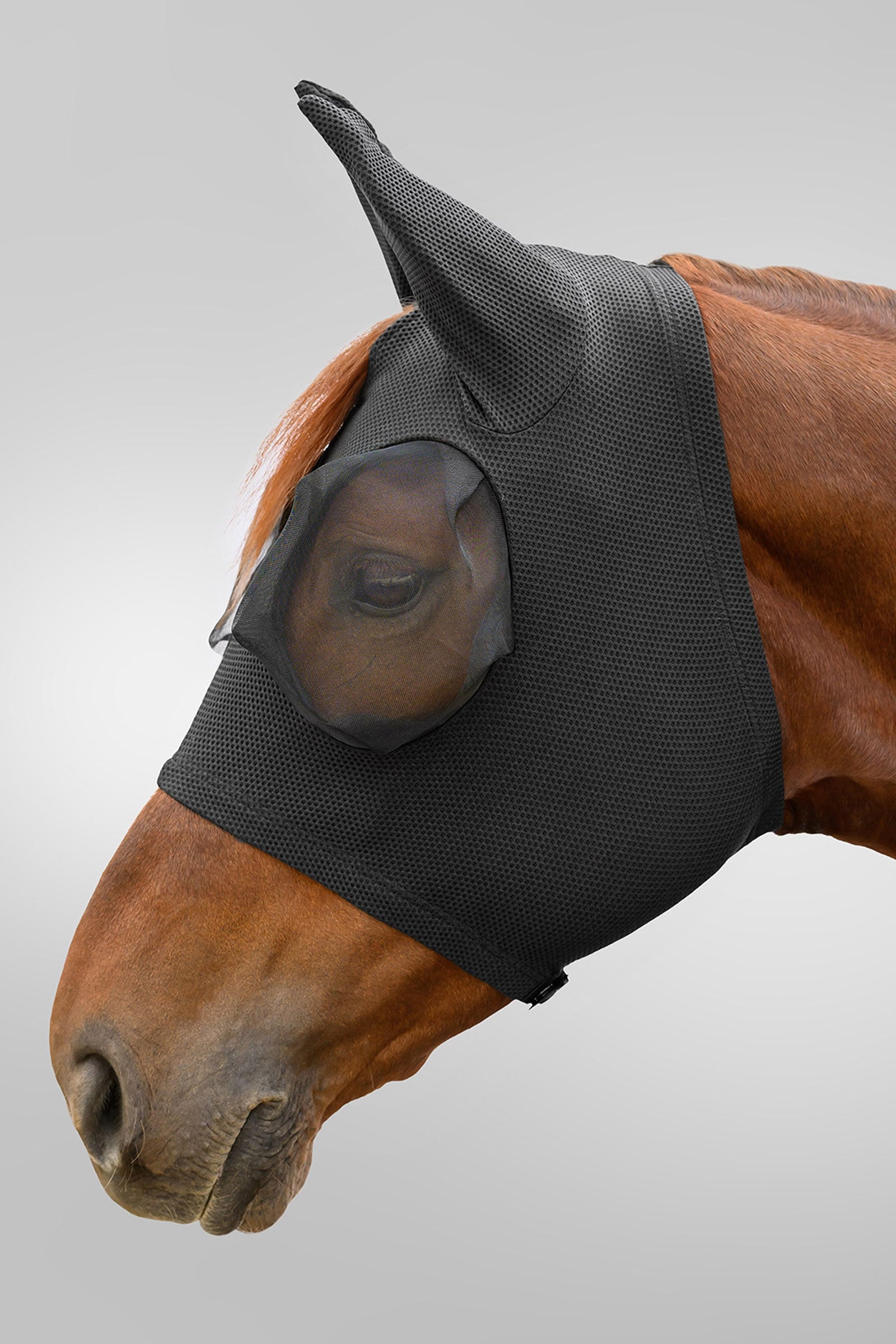 Waldhausen Breath Puck fluemaske med UV-beskyttelse Fluebeskyttelse til hest