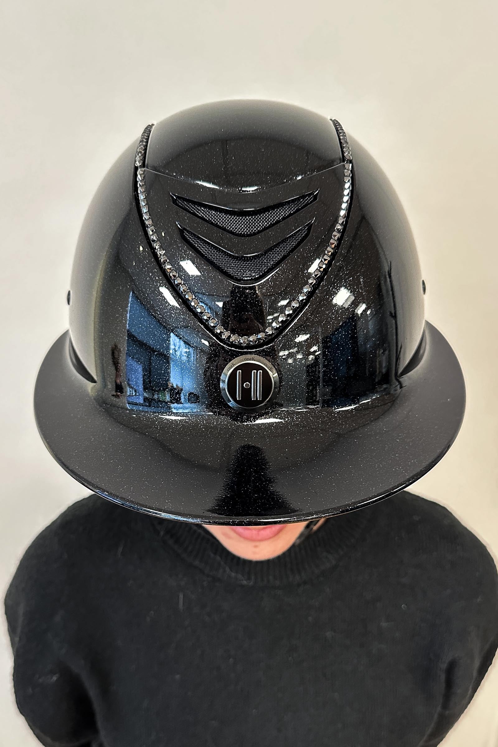 OneK Avance Lux Shimmer Riding Helmet Safety Equipment