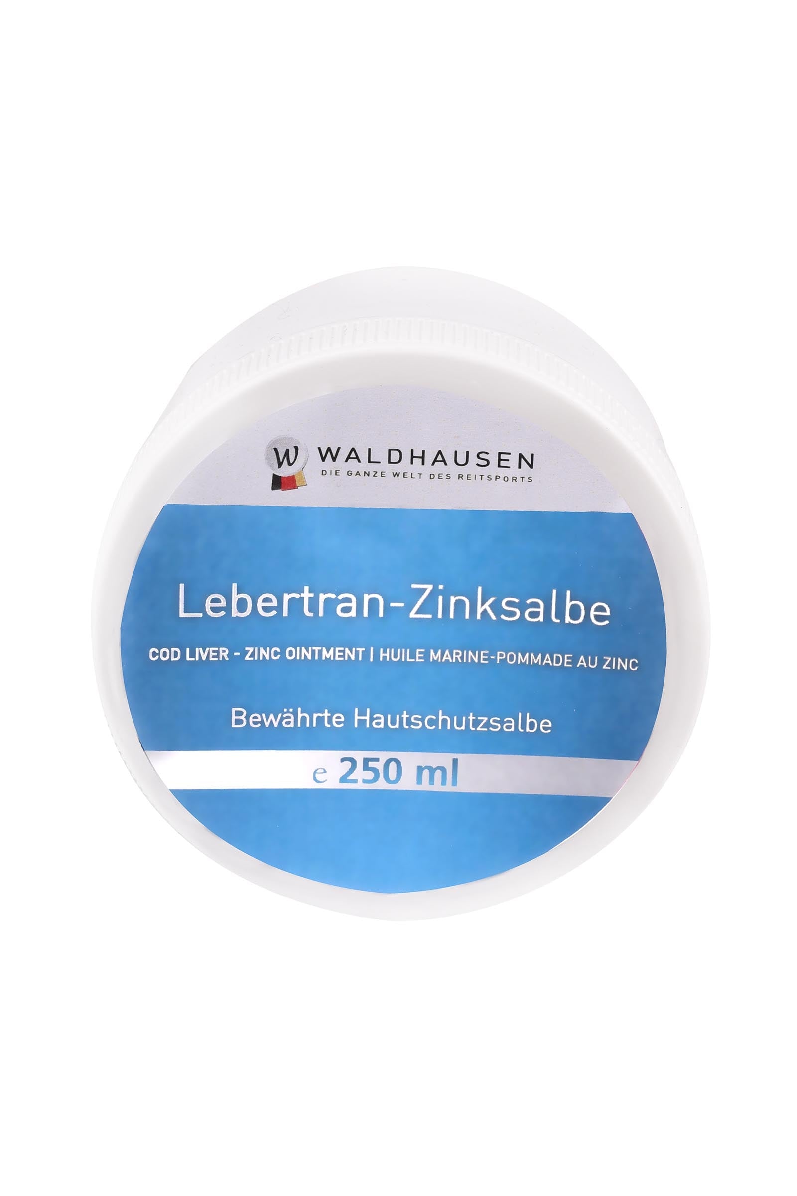 Waldhausen torskeleverolje – sinksalve, 250 g Hestepleie